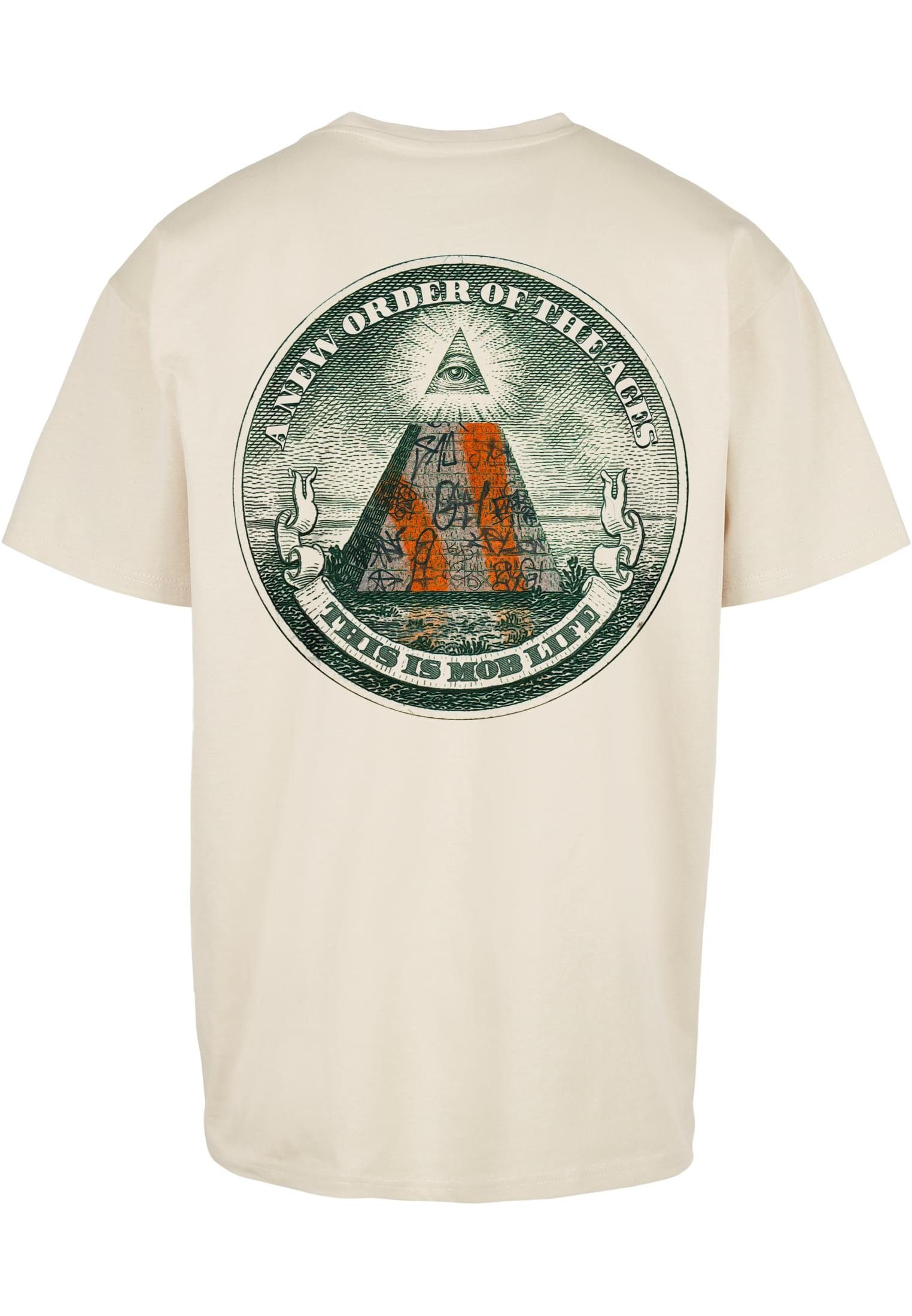 T-Shirt by Tee New Tee sand Herren Oversize Upscale (1-tlg) Order Mister