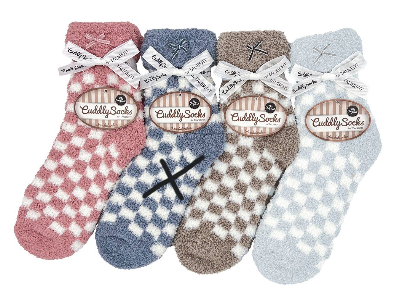 Taubert Kuschelsocken Chequers T_222110-588