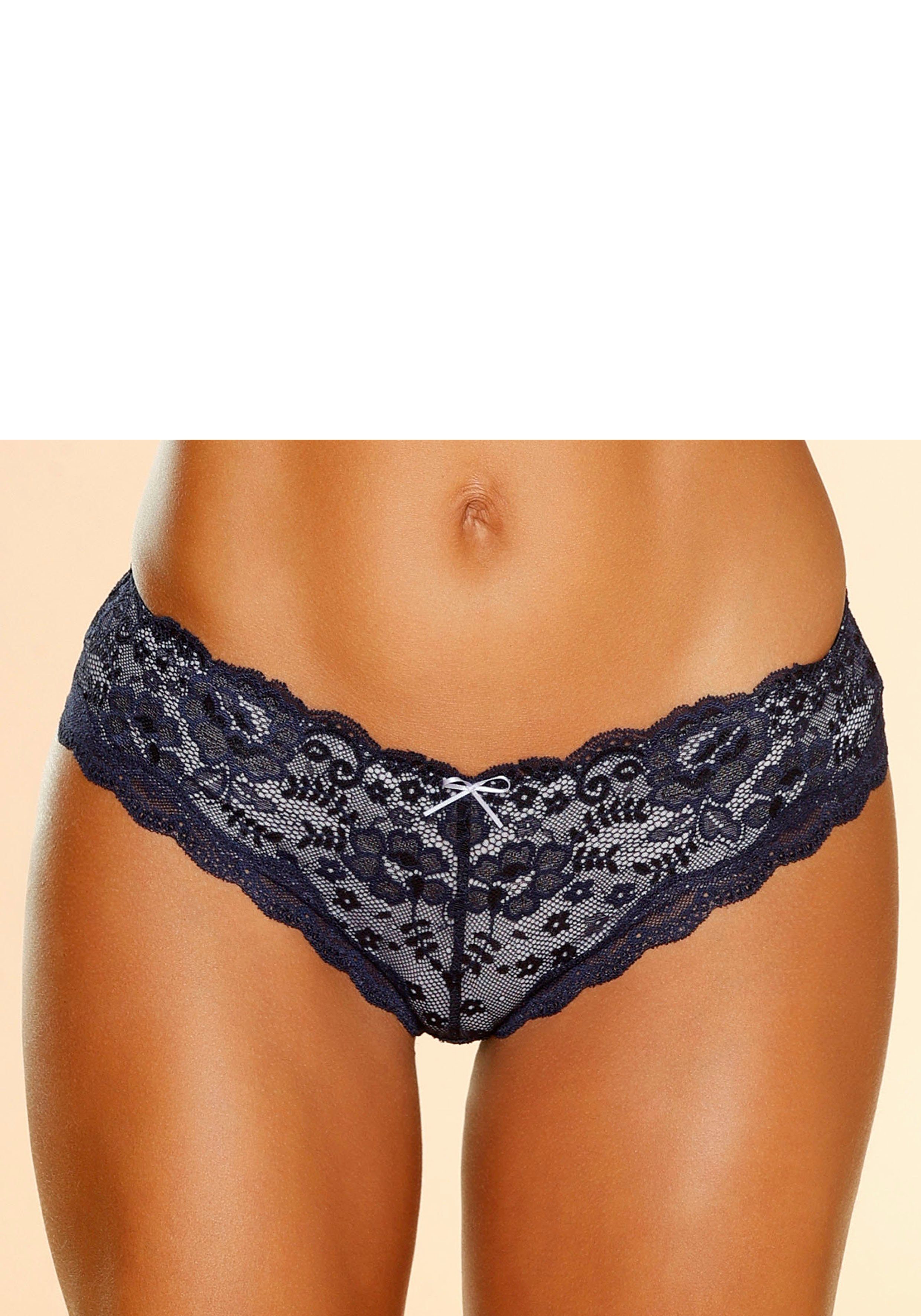 LASCANA Set: Push-up-BH (Set, 2-tlg., mit Panty) mit zarter Spitze, sexy Dessous, Reizwäsche. Reduzierter Preis € 29,99. Unverbindliche Preisempfehlung € 39,99