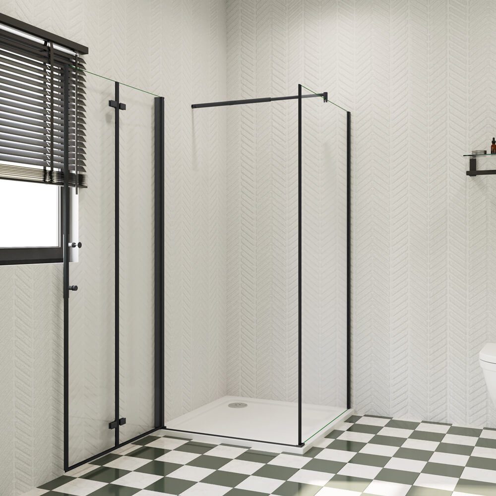 duschspa Eckdusche 185cm ESG Falttür + günstig online kaufen