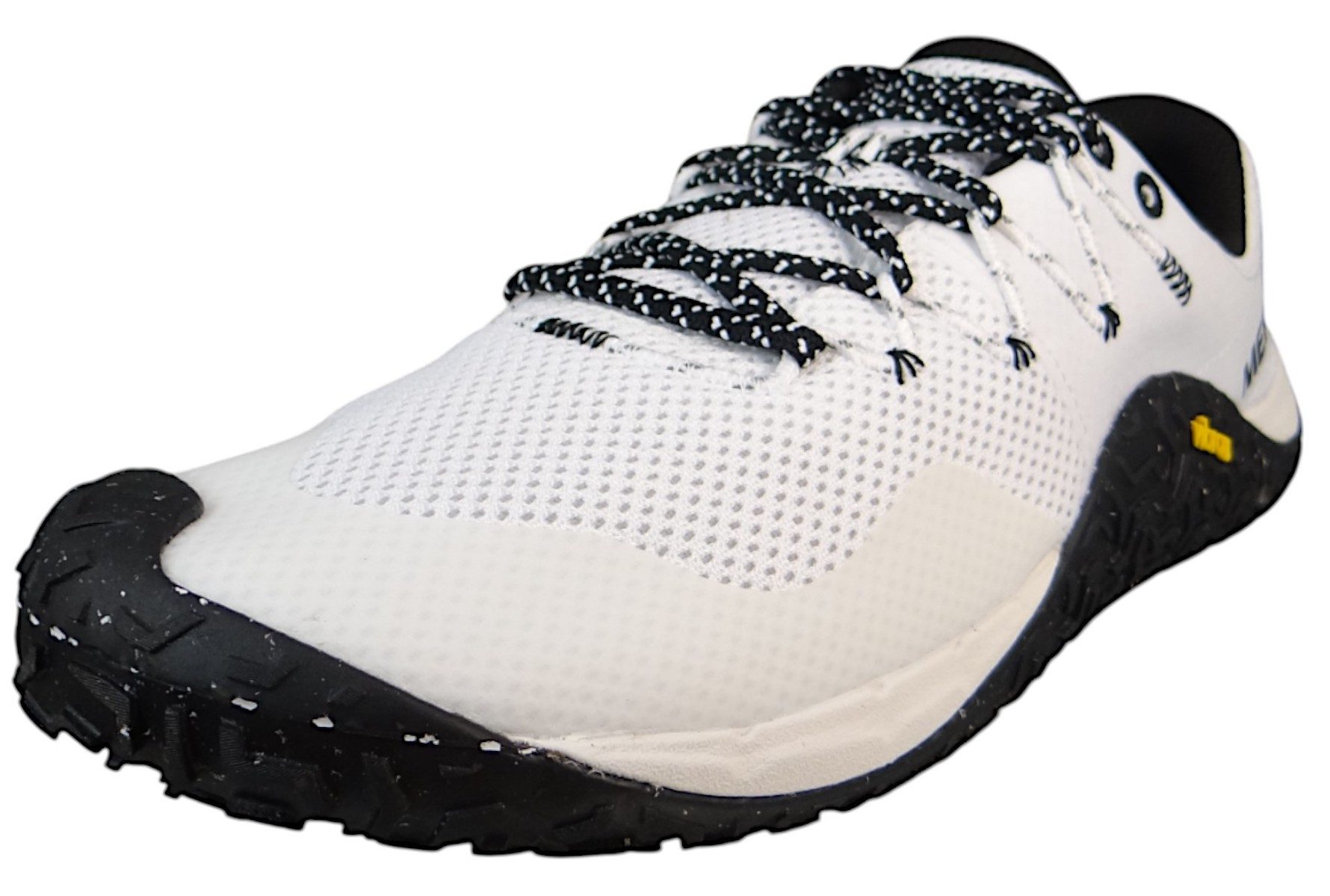 J500629 Trail Glove 7 Barefoot White Black Schnürschuh