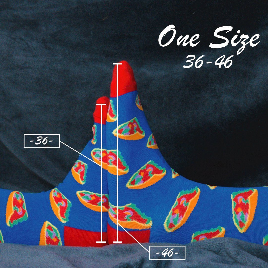 TwoSocks Freizeitsocken Döner Socken lustige Socken Herren & Damen, Einheitsgröße