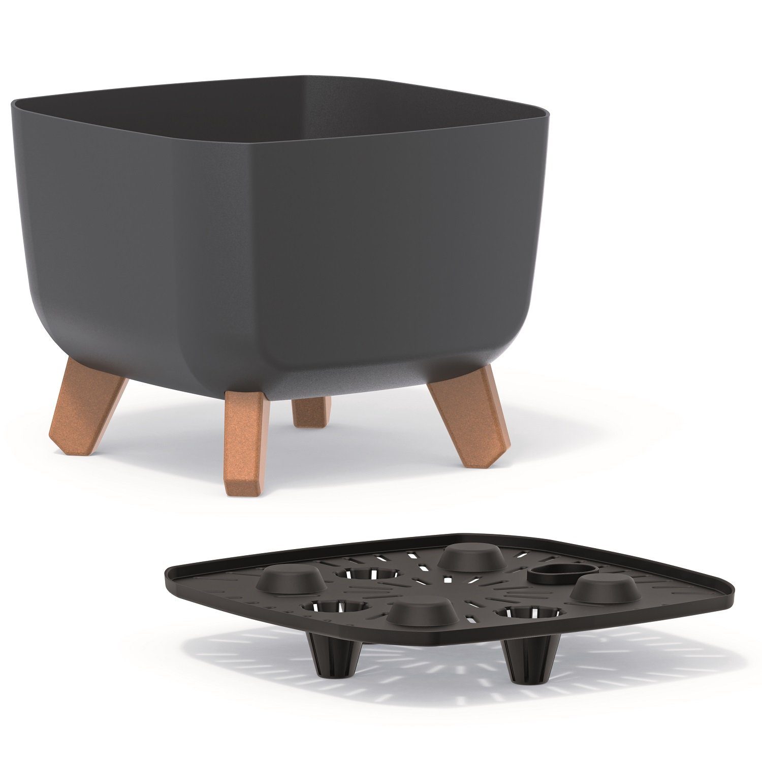 Prosperplast Blumentopf Gracia Square, Blumentopf mit günstig online kaufen