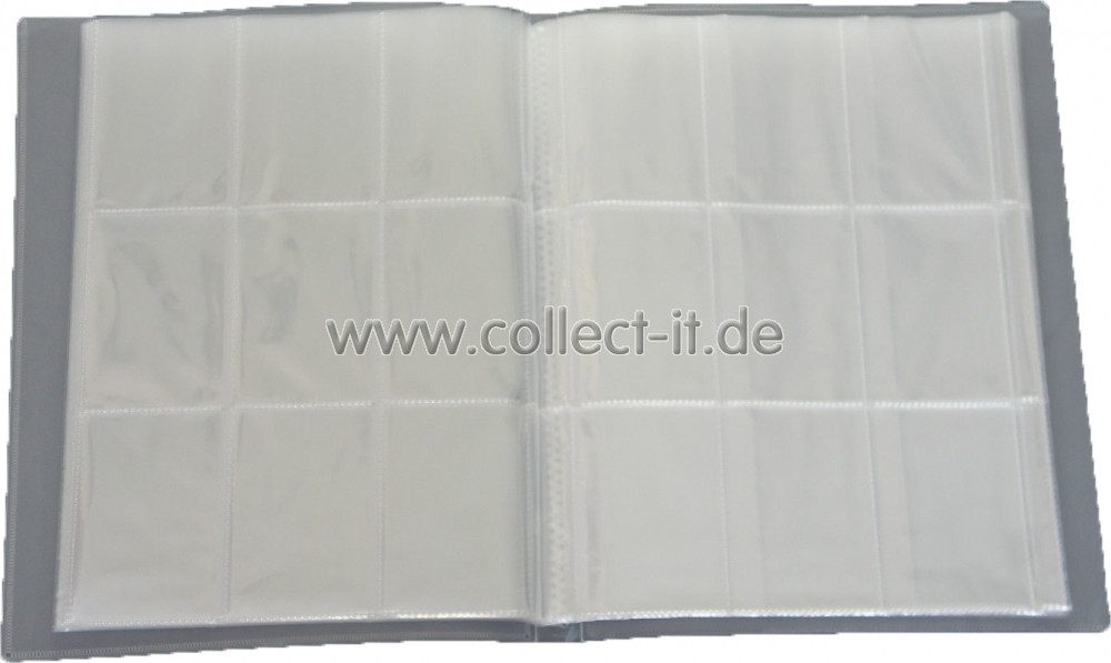 collect-it.de MY HOME OF CARDS + TOYS Sammelkarte Leere Sammelmappe 26 Seiten (468 Karten) Farbe Neutral