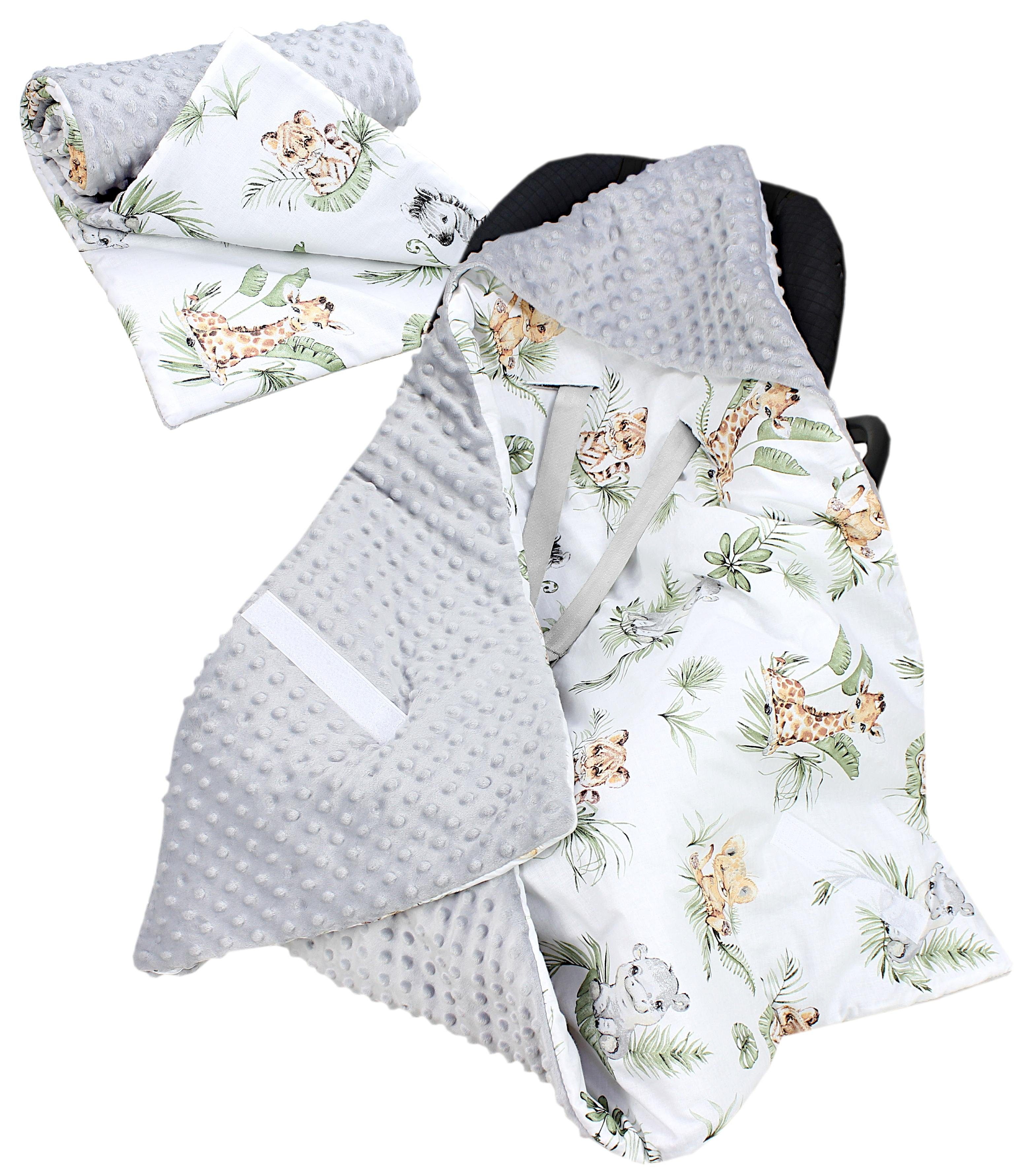 Einschlagdecke 2er SET Baby Einschlagdecke 85x85 günstig online kaufen