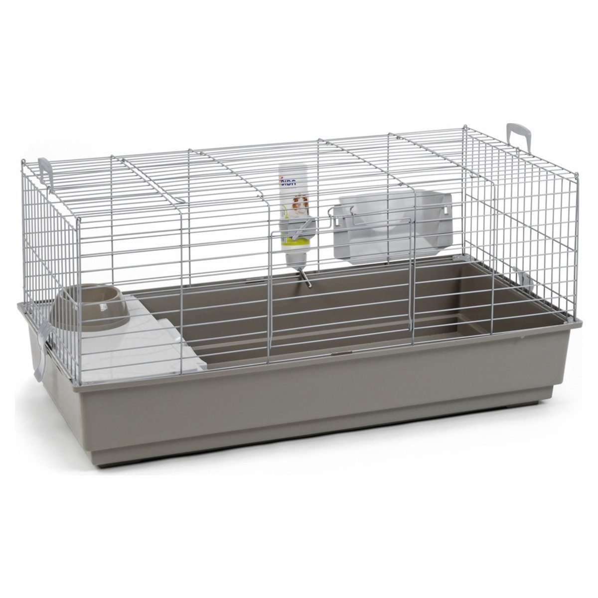 Kleintierkäfig Nagerhaus Nero 2 Deluxe grau