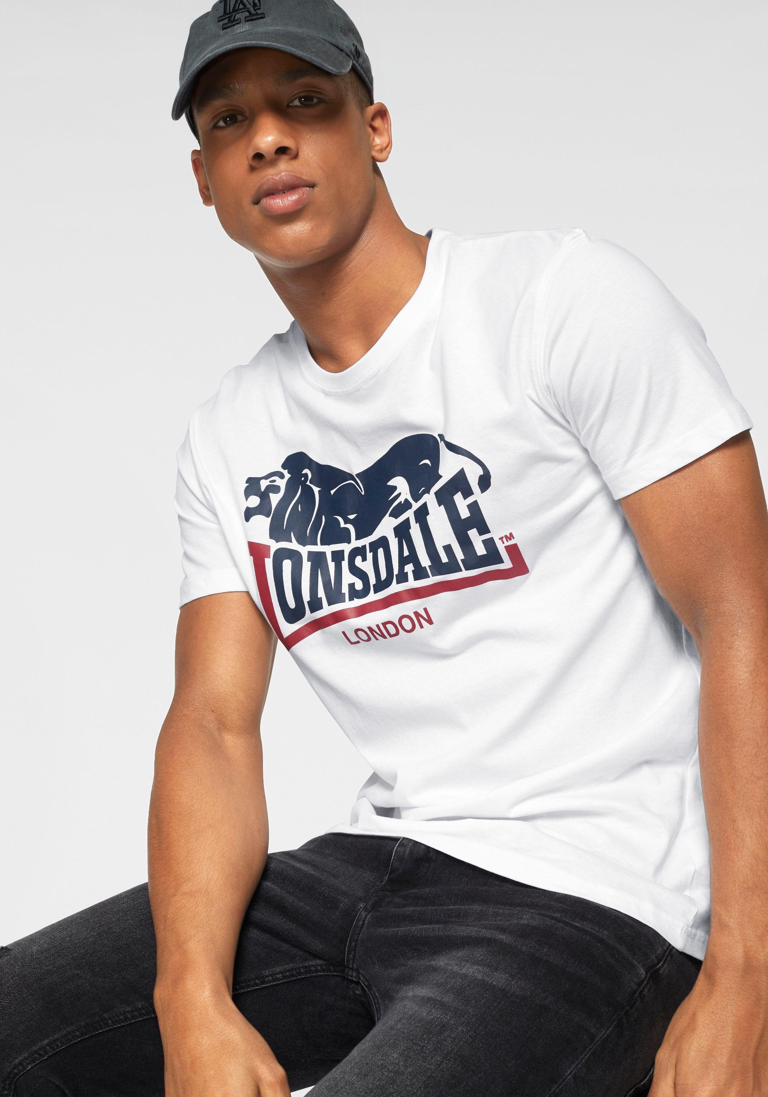 Lonsdale T-Shirt LOSCOE (Packung, 2-tlg., 2er-Pack)