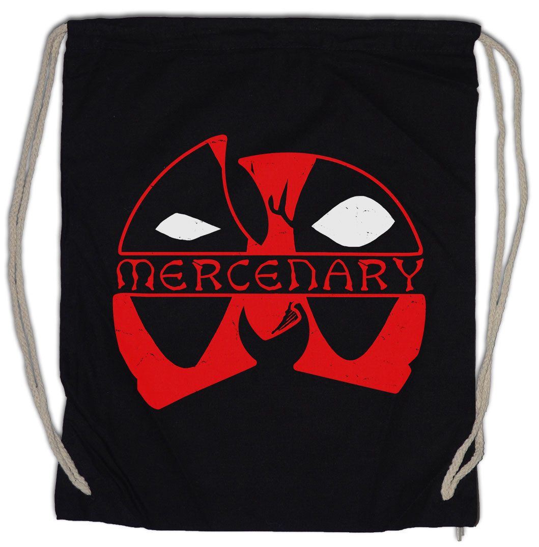 Turnbeutel Wu Mercenary Turnbeutel Symbol Superhero Comic Movie Logo Sign