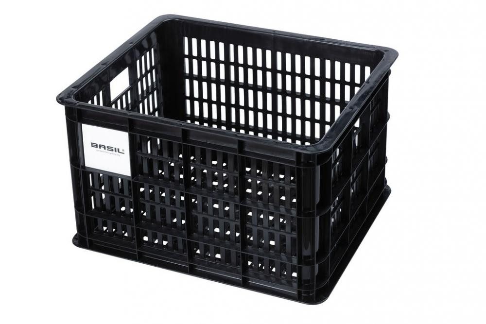Basil Fahrradkorb Basil Crate M Fahrradkiste 29,5L Schwarz  robuste, nachha günstig online kaufen