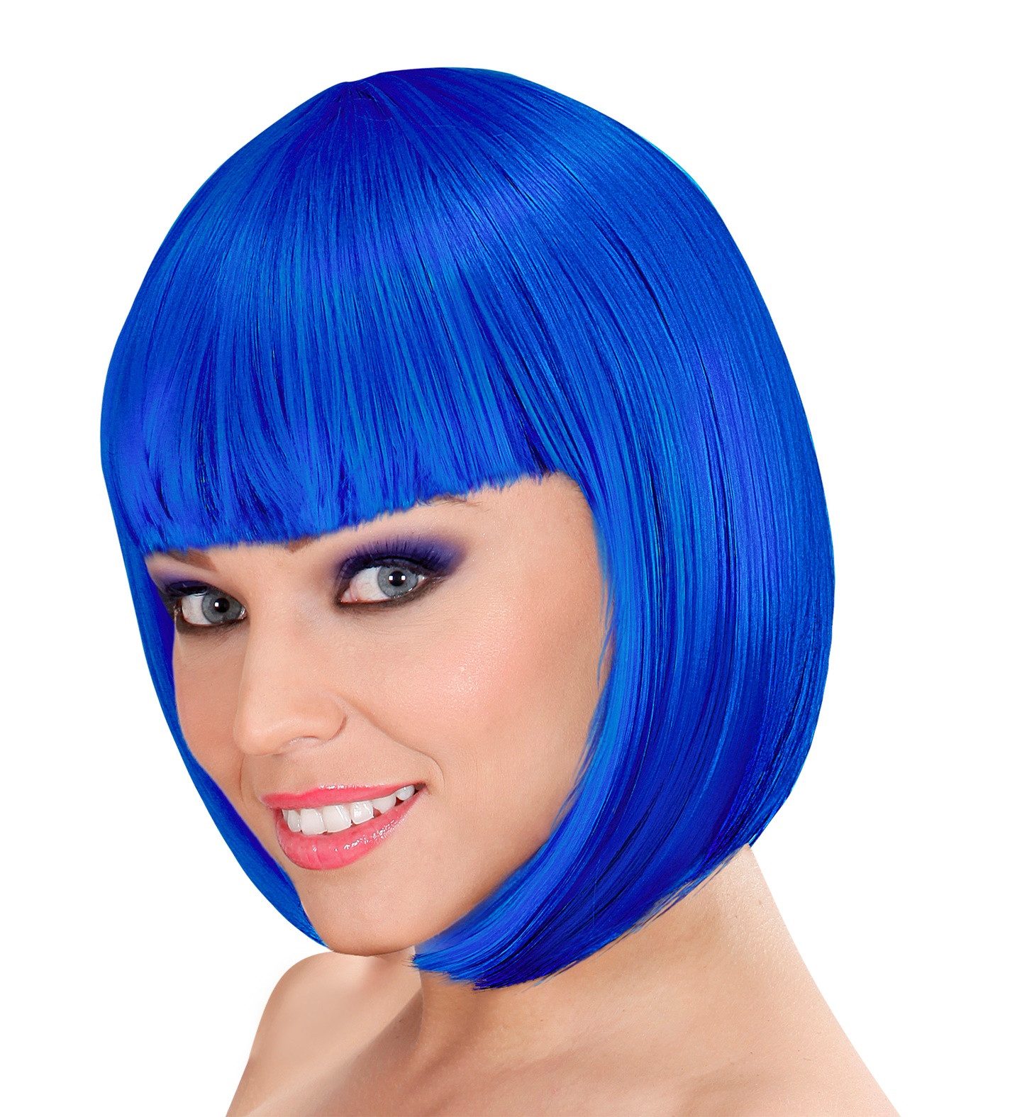 Kostüm-Perücke Perücke 'Lou Lou' für Damen, Blau