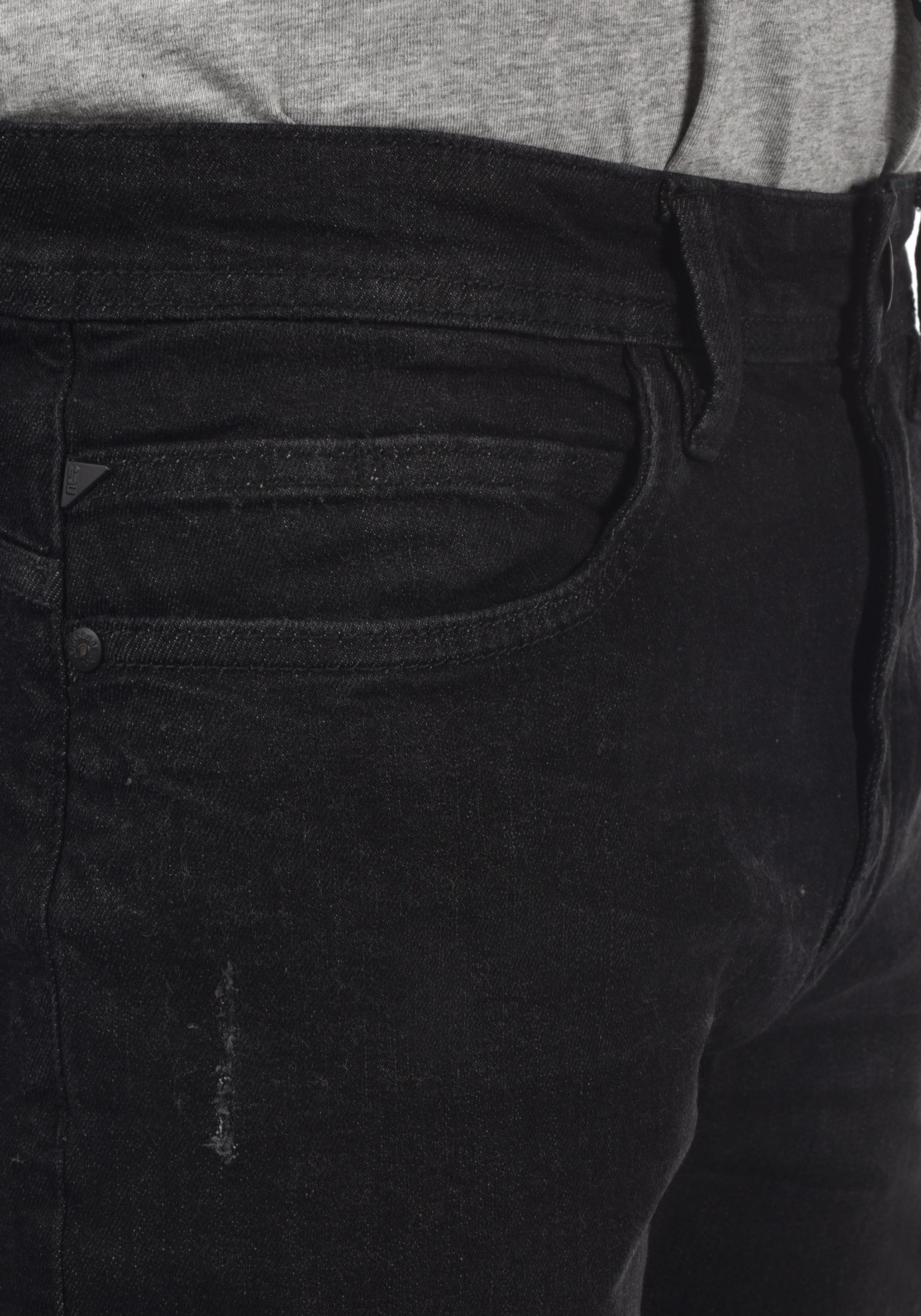 Indicode 5-Pocket-Jeans IDQuebec 5-Pocket-Jeans mit Washed-Effekt