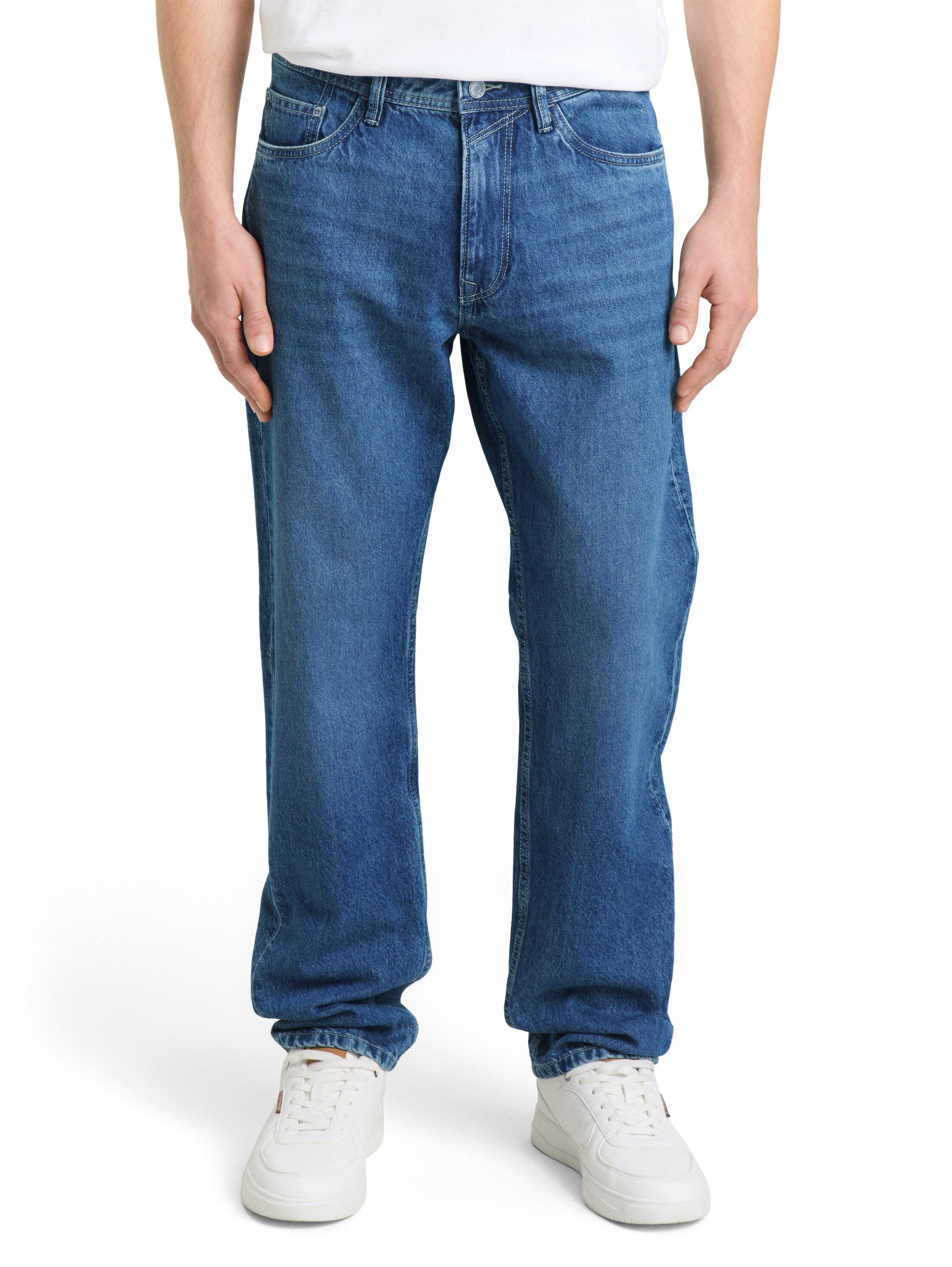 Used Mid Stone Blue Denim