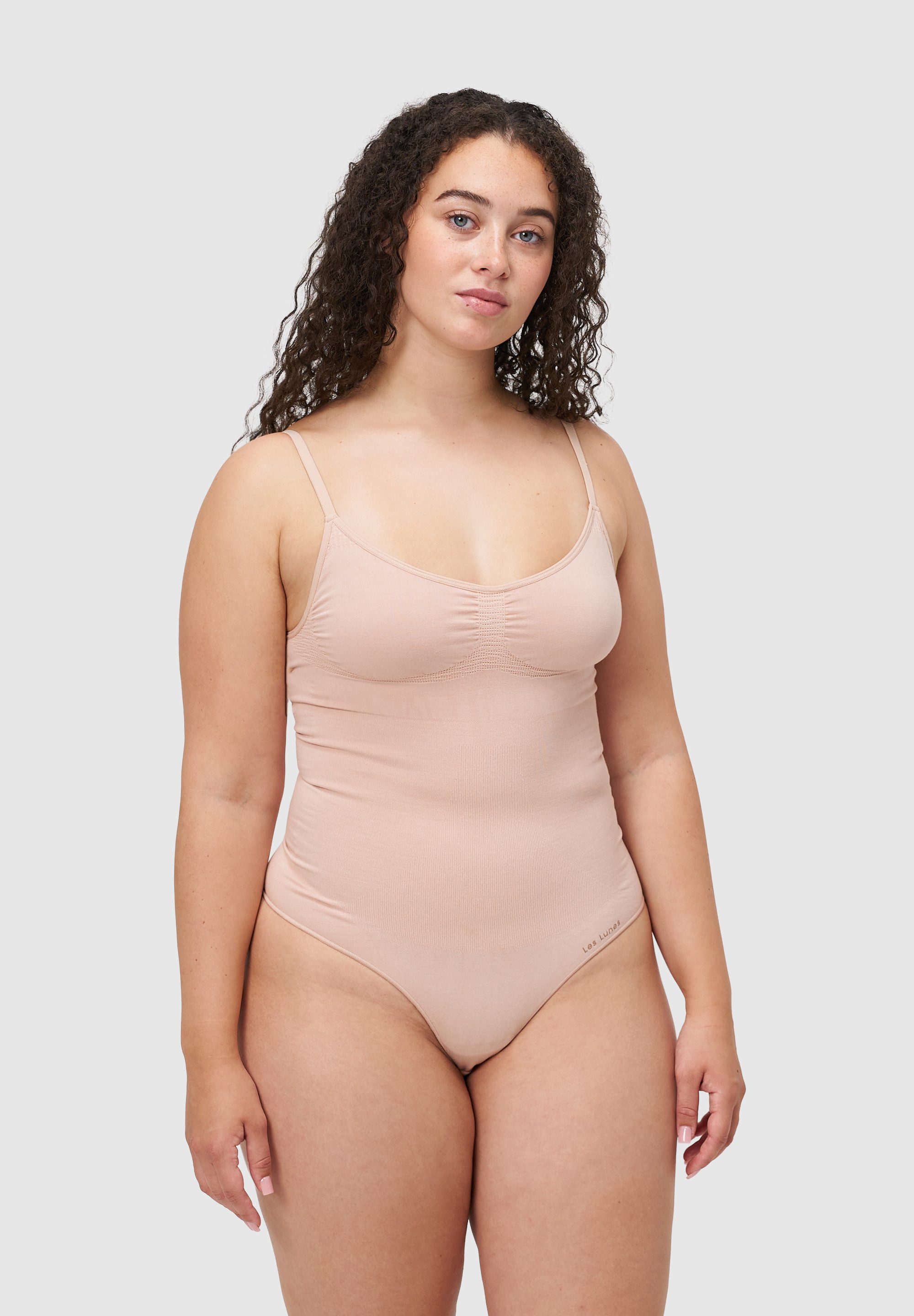 Les Lunes Kurzarmbody RAYAA Seamless Shapewear Bodysuit Shapewear, Seamless, Atmungsaktiv, Bambusviskose