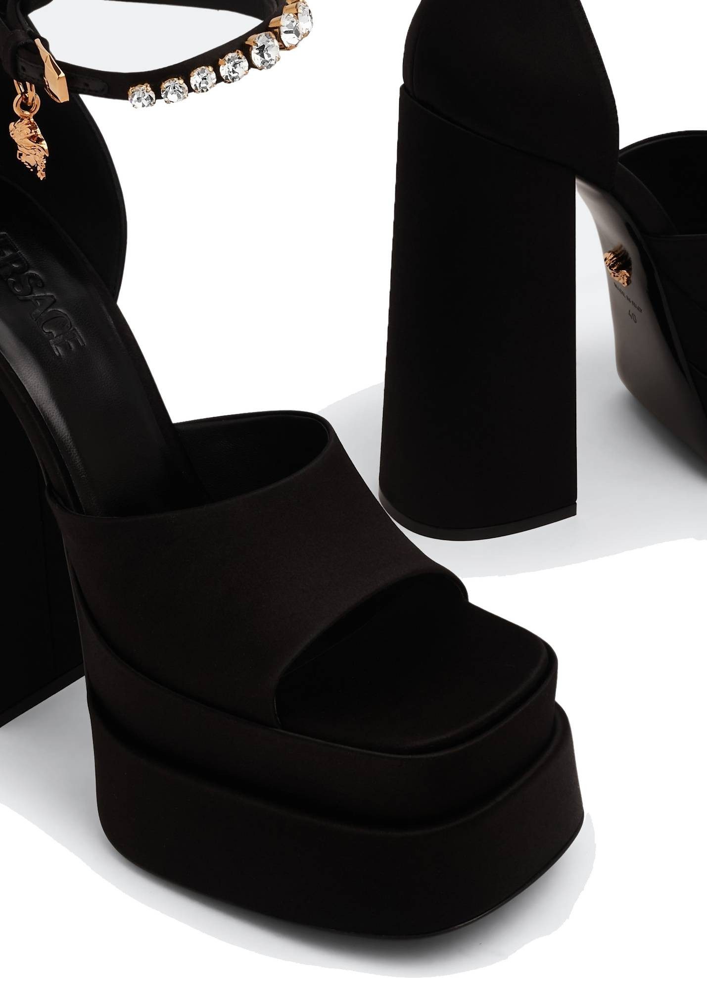 Versace 1007717-DRA67-1B00V Plateausandaletten
