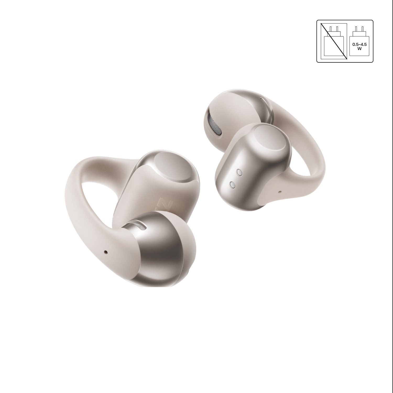 Shokz Shokz OpenDots ONE Bluetooth-Kopfhörer (Active Noise Cancelling (ANC), Open-Ear)