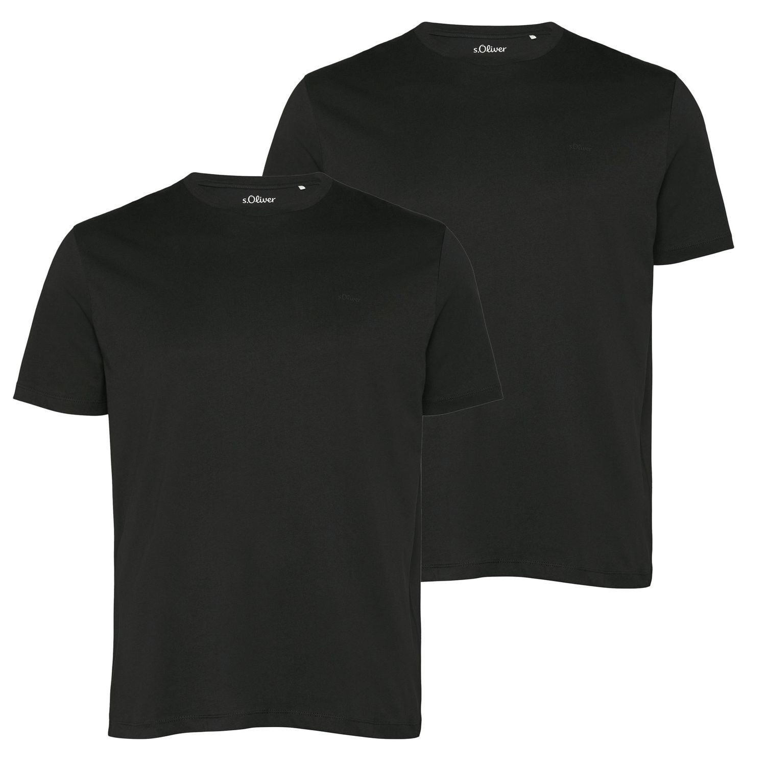 s.Oliver T-Shirt Big Size (2-tlg) Rundhals, günstig online kaufen