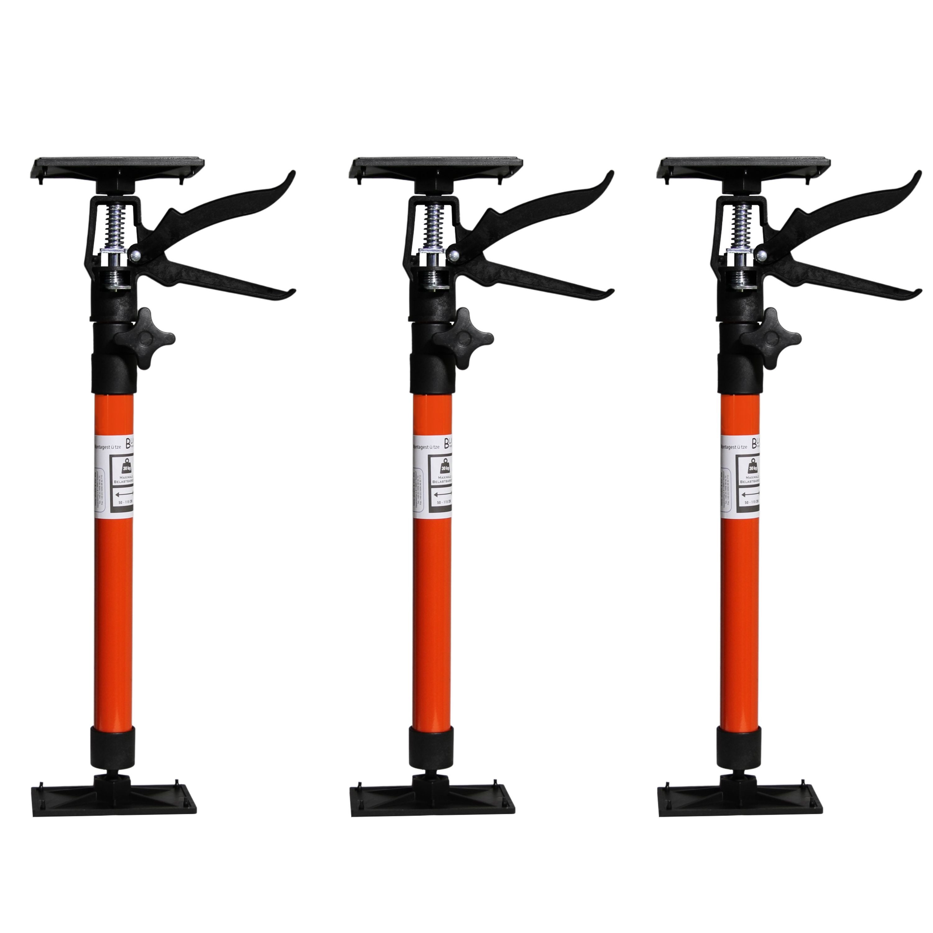 HELO24 Montageklemme 3x Türspanner Zargenspanner