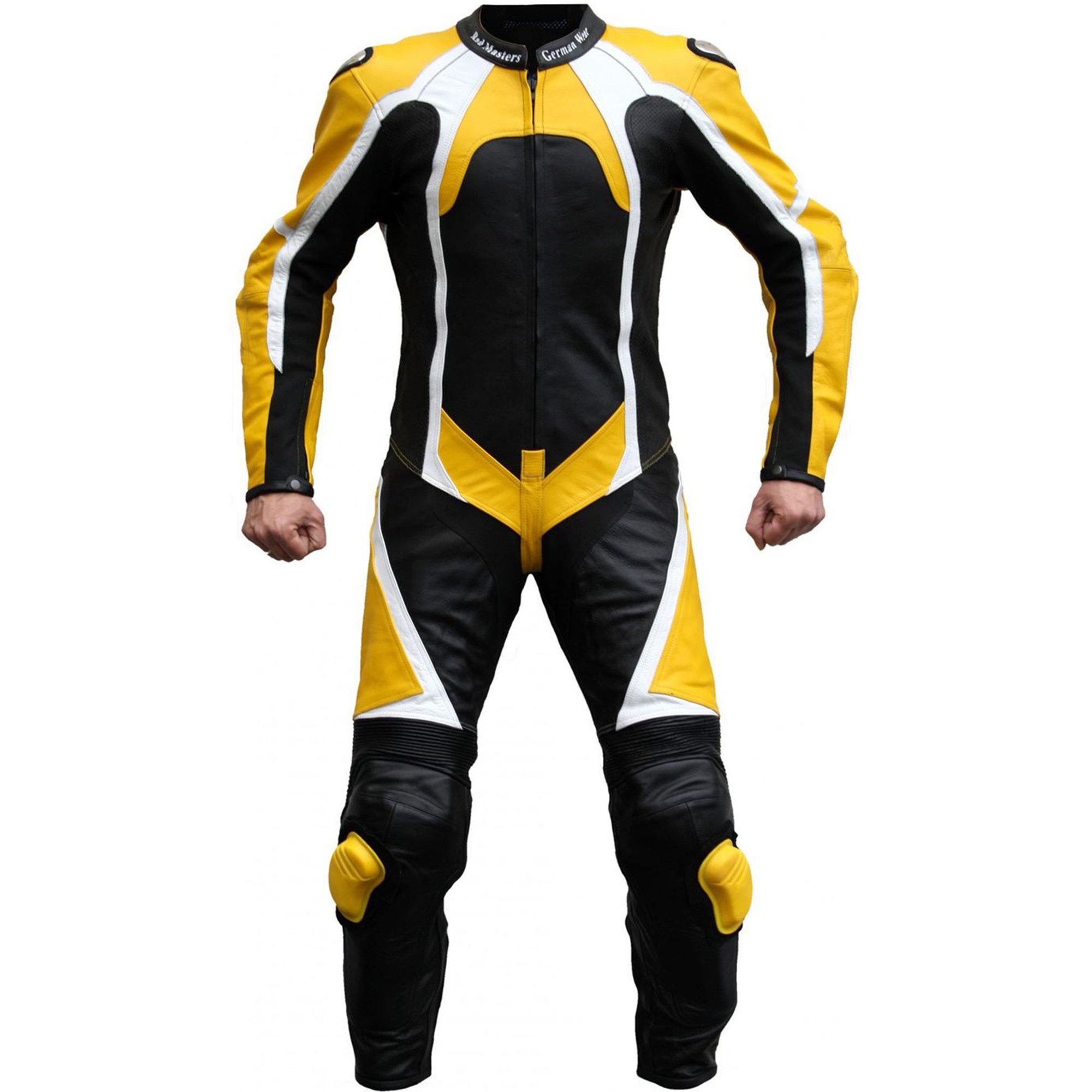 German Wear Motorradkombi GW409K Einteiler Motorradkombi Lederkombi