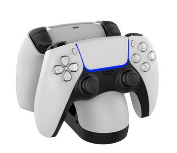 iPega Ladestation für PS5 Gaming Controller/Gamepad Weiß Schnelllade-Gerät (1-tlg)