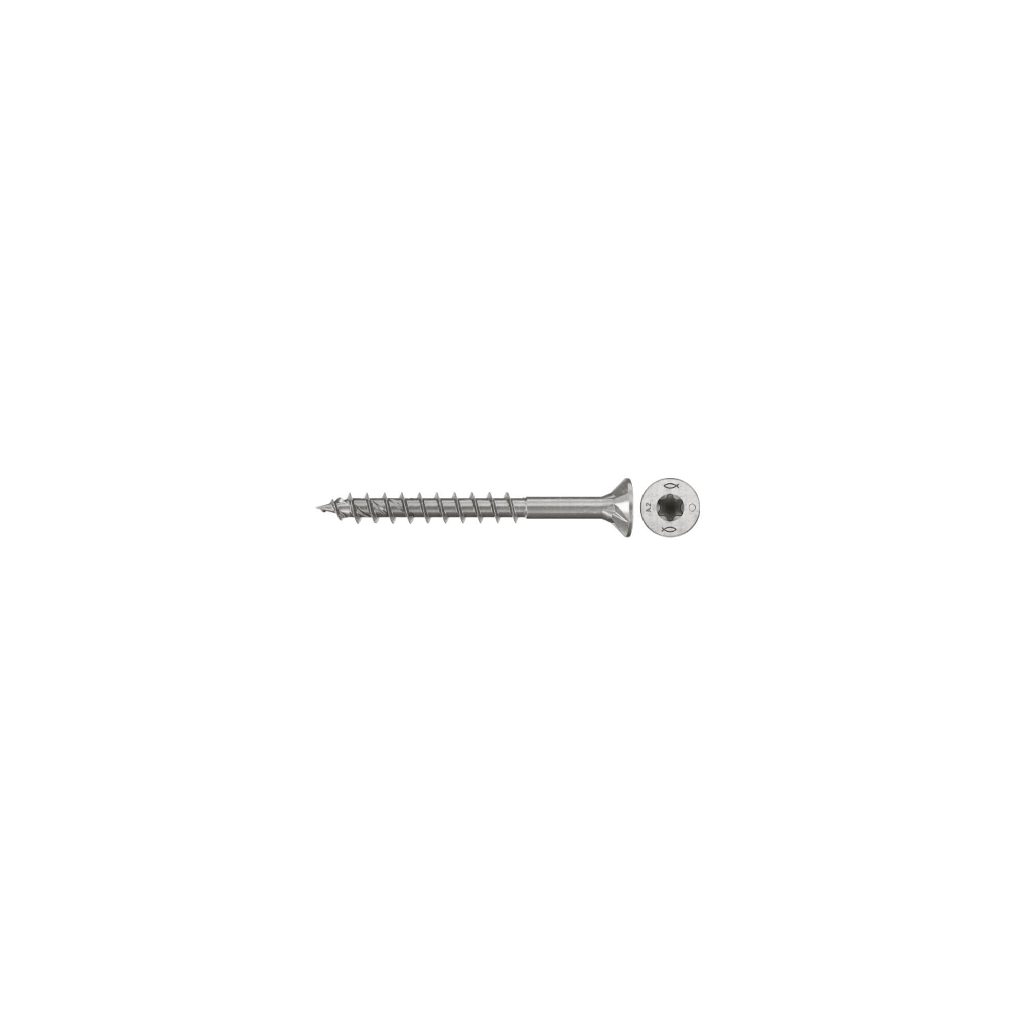 fischer Schraube PowerFast FPF II 4,5x70 SK TX TG A2 100 100 Stk