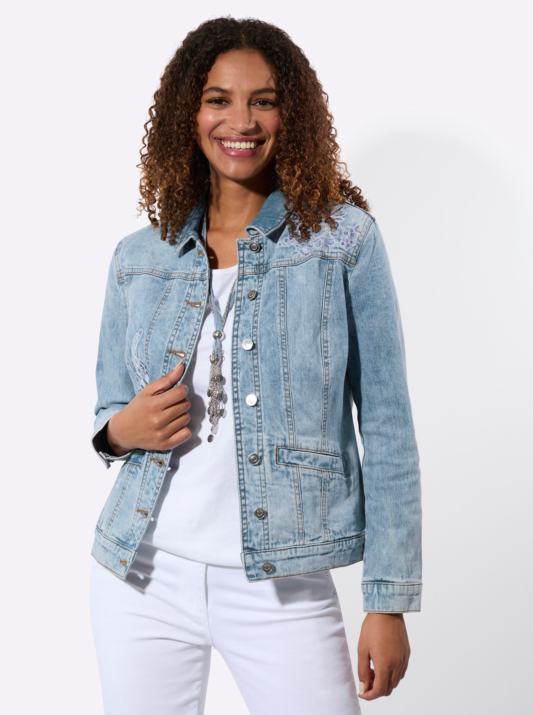 Witt Allwetterjacke Jeans-Jacke Langarm günstig online kaufen