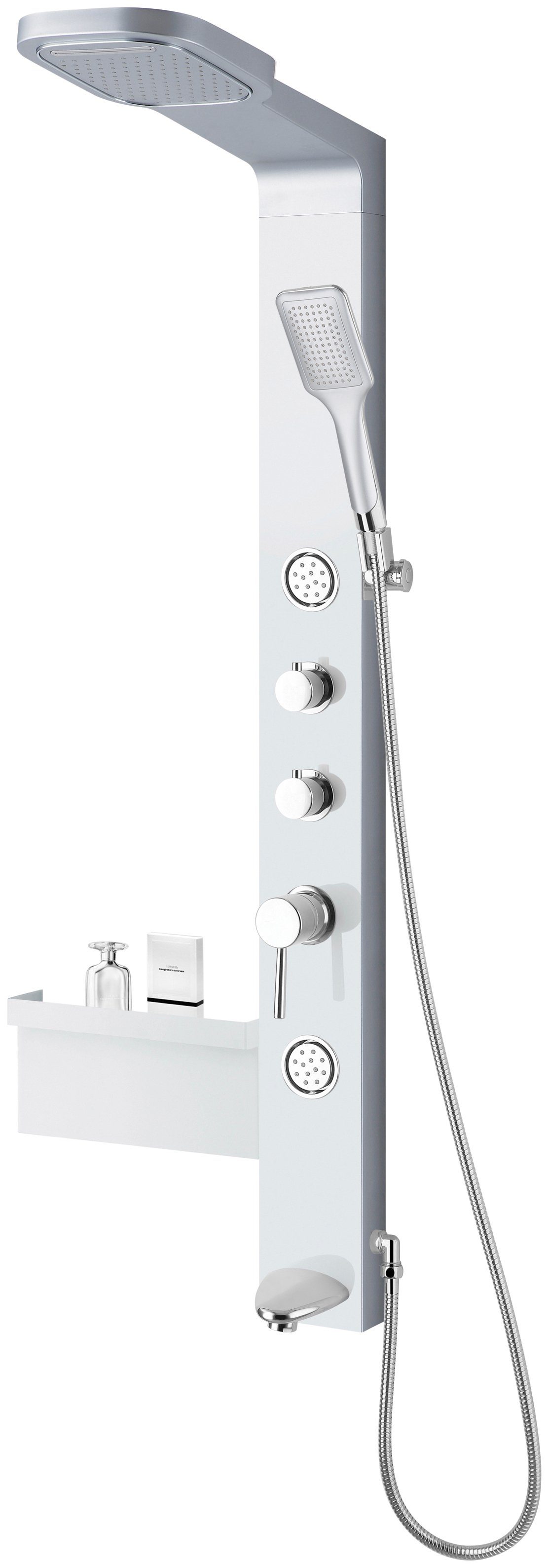 Sanotechnik Duschsäule Ibiza, Höhe 137,5 cm, 2 Strahlart(en)