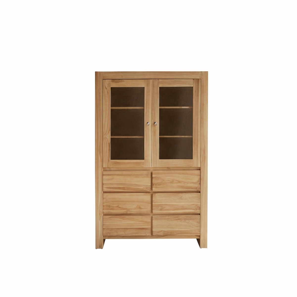 Tikamoon Buffet Geschirrschrank aus massivem Teakholz Eden