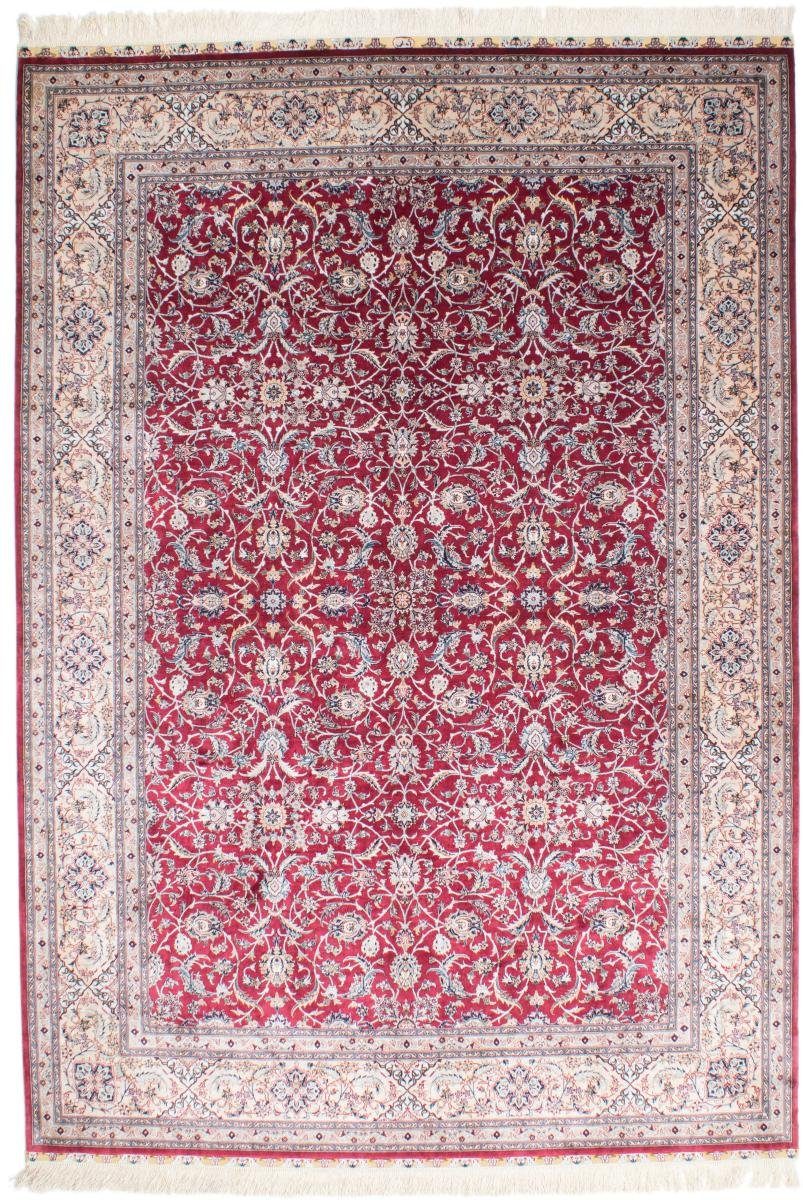 Seidenteppich Hereke Seide 169x245 Handgeknüpfter Orientteppich, Nain Trading, rechteckig, Höhe: 5 mm | Kurzflor-Teppiche