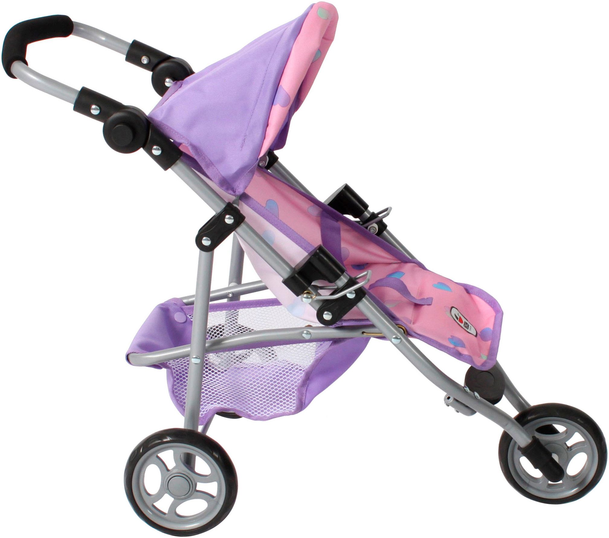 CHIC2000 Puppenbuggy Jogging-Buggy Lola, mit klappbarem Verdeck