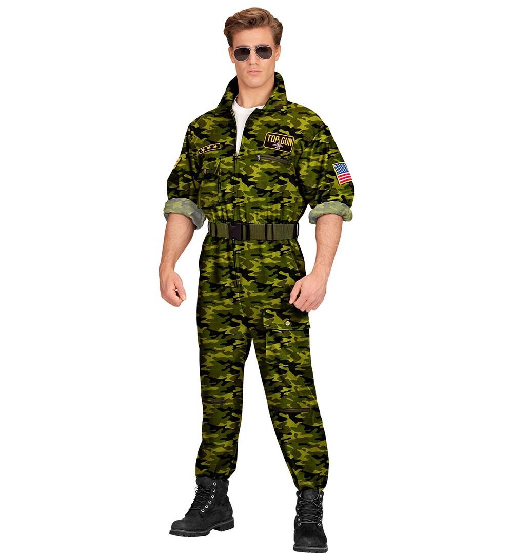 Kostüm Overall Army Kampfjetpilot