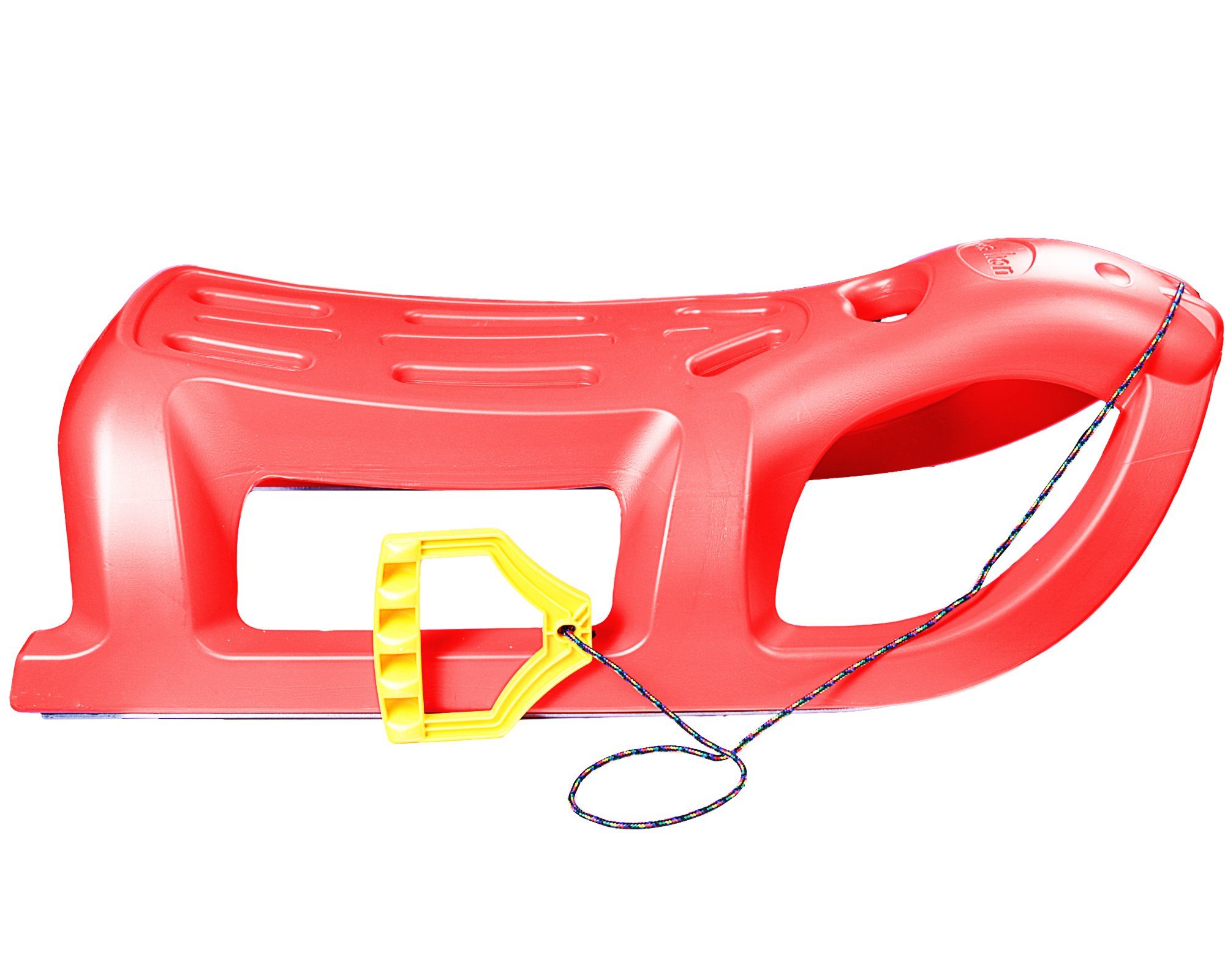 Prosperplast Schlitten Kinderschlitten Rennrodel Bob Seelöwe mit Metallkufen, 79,7x39,5x25 cm