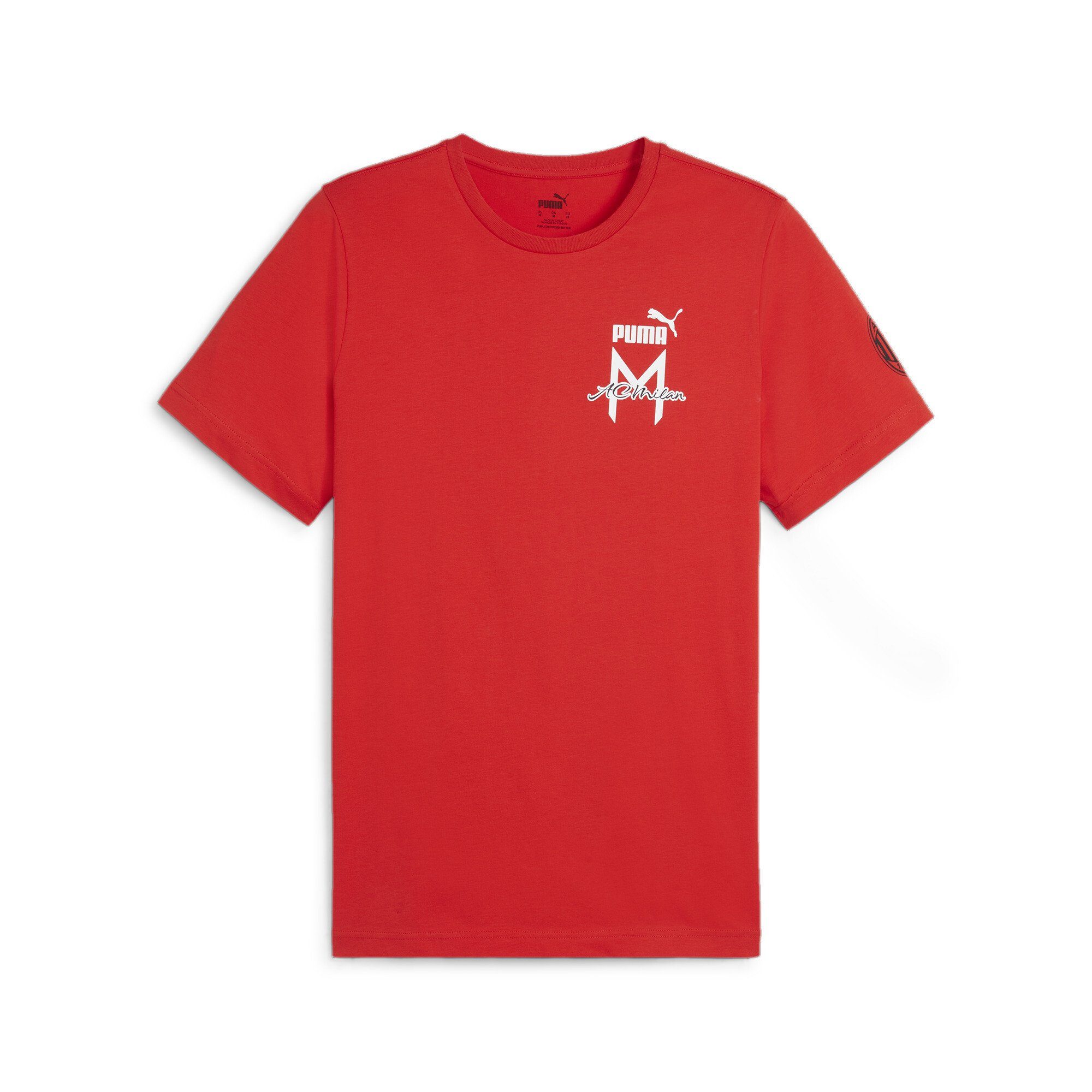 PUMA T-Shirt AC Milan Ftblicons T-Shirt Herren Red
