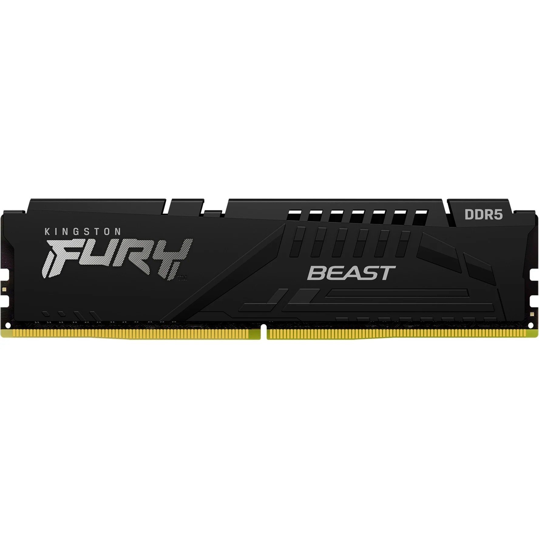 Kingston FURY Beast 32GB DDR5-6400 Single Channel (1x32GB) CL32 PC-Arbeitsspeicher (EXPO, XMP 3.0, CL32 Low Latency, ODECC, Heatspreader)