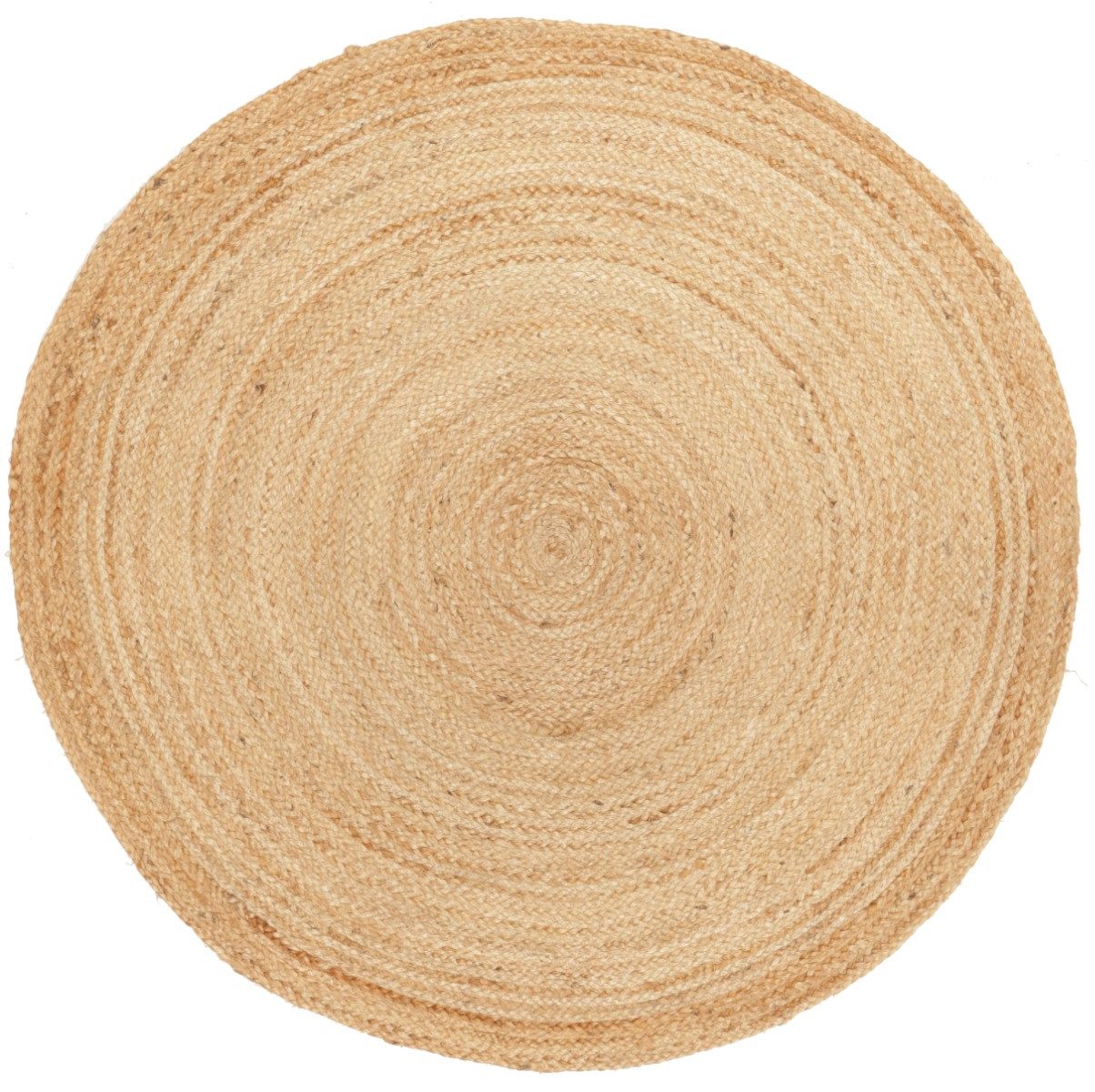 Carpet Avenue Teppich Birke - Jute 120x120, Rund, Höhe: 5 mm