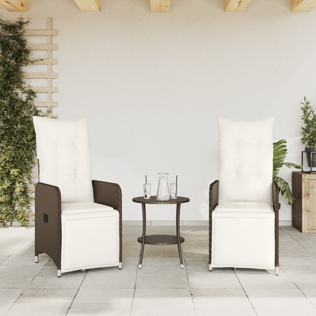 vidaXL Gartenstuhl Outdoor-Lehnstühle 2 Stk. mit günstig online kaufen