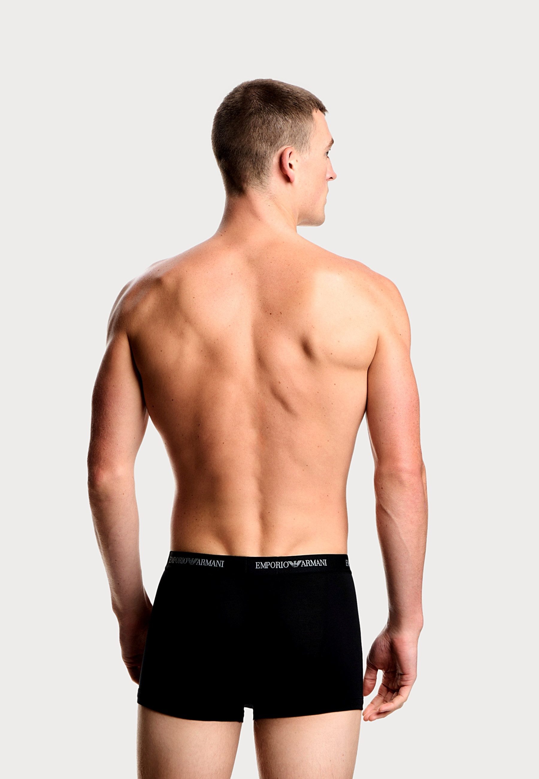 Emporio Armani Boxershorts Unterhosen 3-PACK TRUNK (3-St)