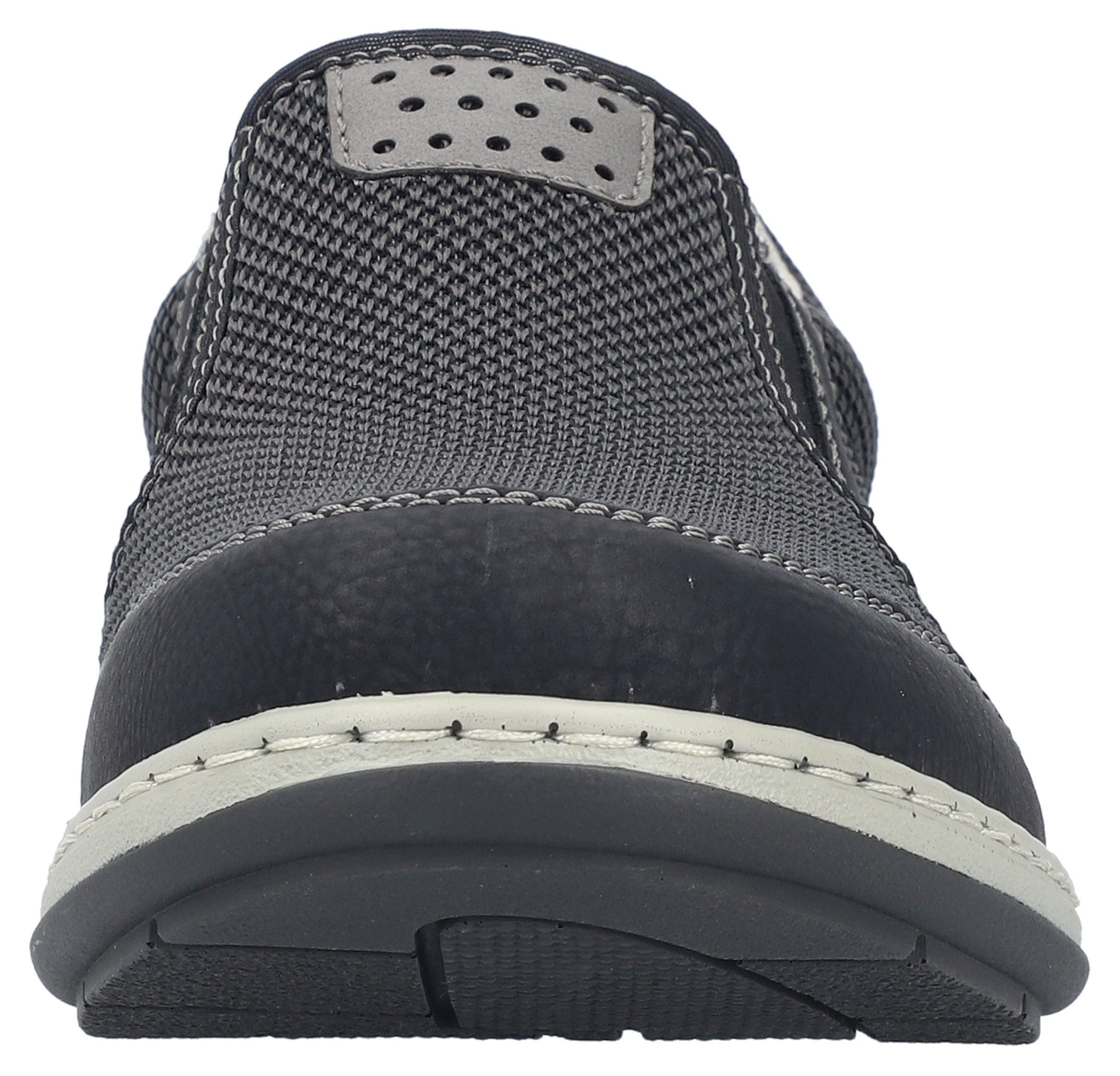 Rieker Slipper, Slip-on Sneaker, Schlupfschuh, Halbschuh, Freizeitschuh mit Stretch