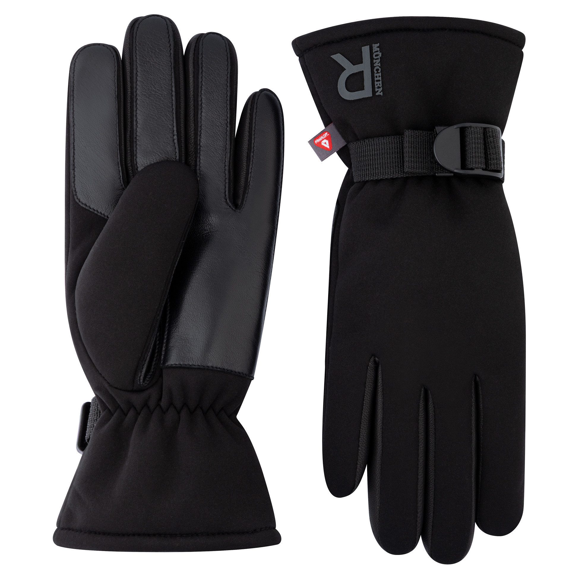 Roeckl Lederhandschuhe NARVIK Winddichter und wasserabweisender Handschuh