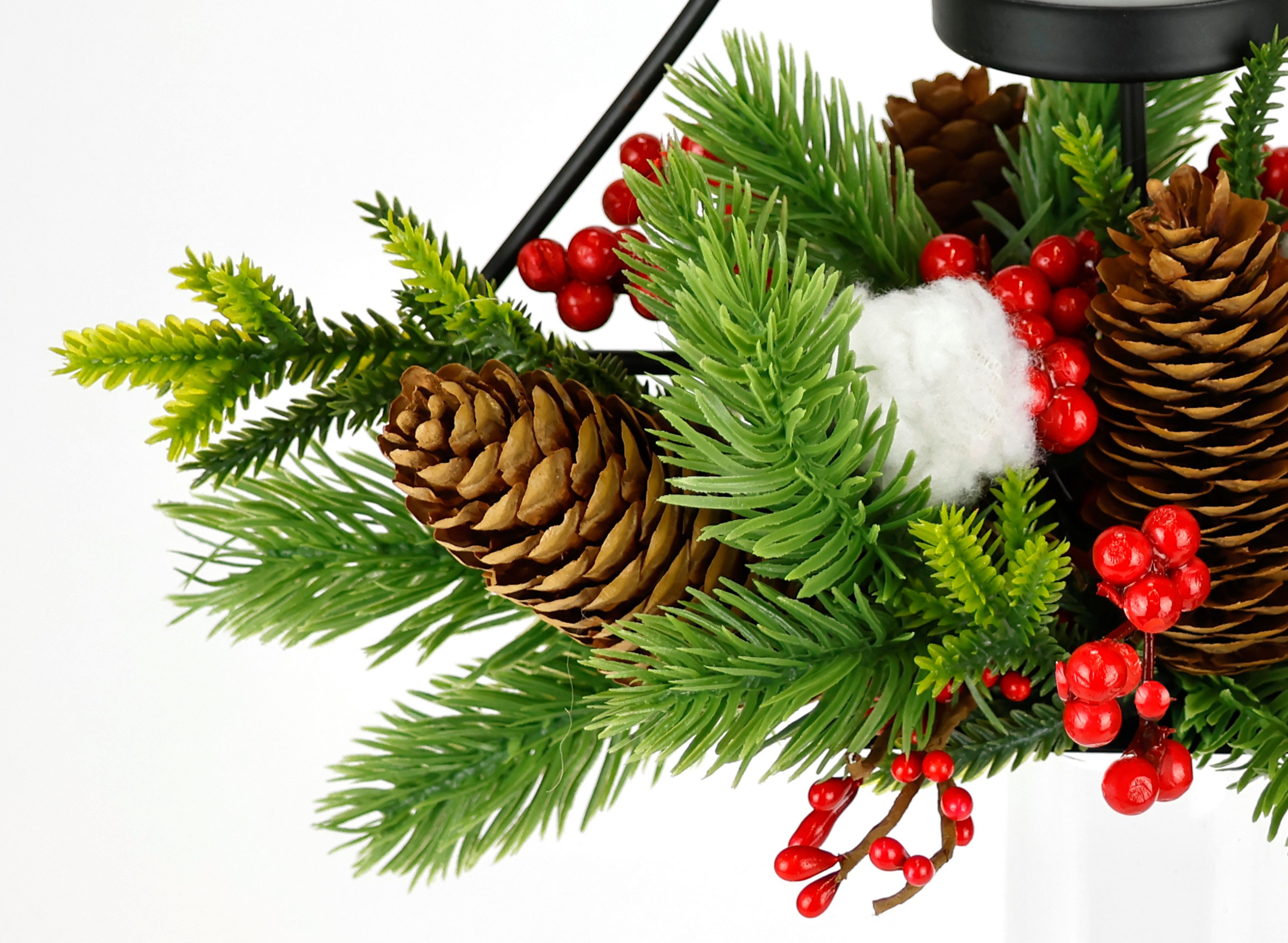 I.GE.A. Teelichthalter Dekofigur Metall-Tannenbaum mit Glaseinsatz (1 St), günstig online kaufen