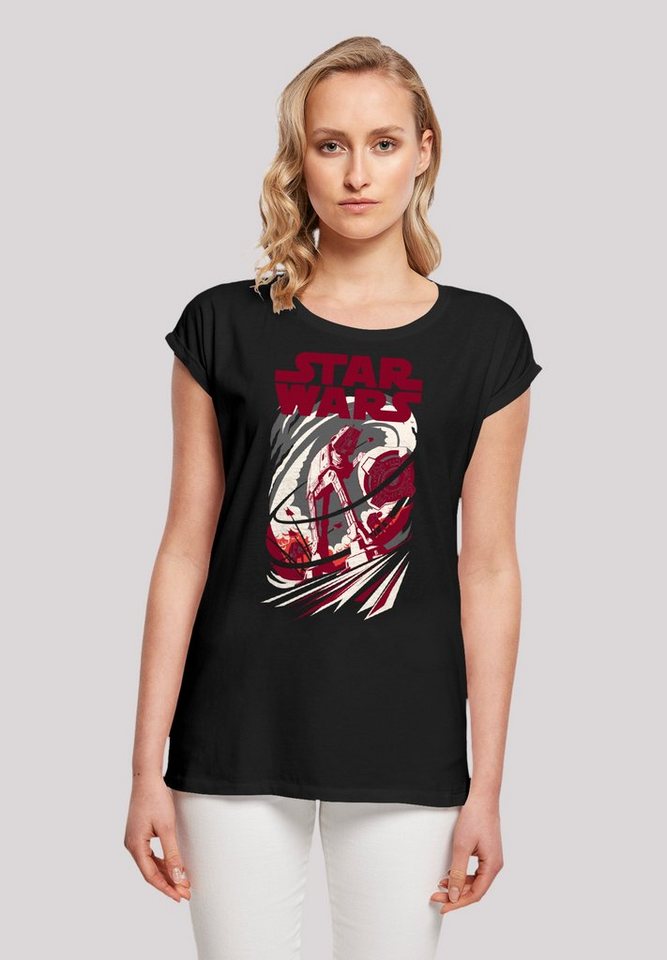 F4NT4STIC T-Shirt Star Wars Turmoil Premium Qualität, Sehr weicher  Baumwollstoff mit hohem Tragekomfort