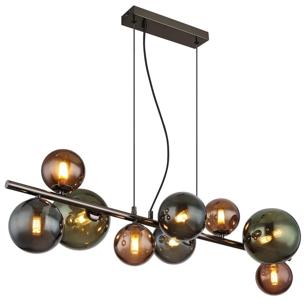 GLOBO LIGHTING Pendelleuchte Riha, LED-Leuchtmittel inklusive, günstig online kaufen