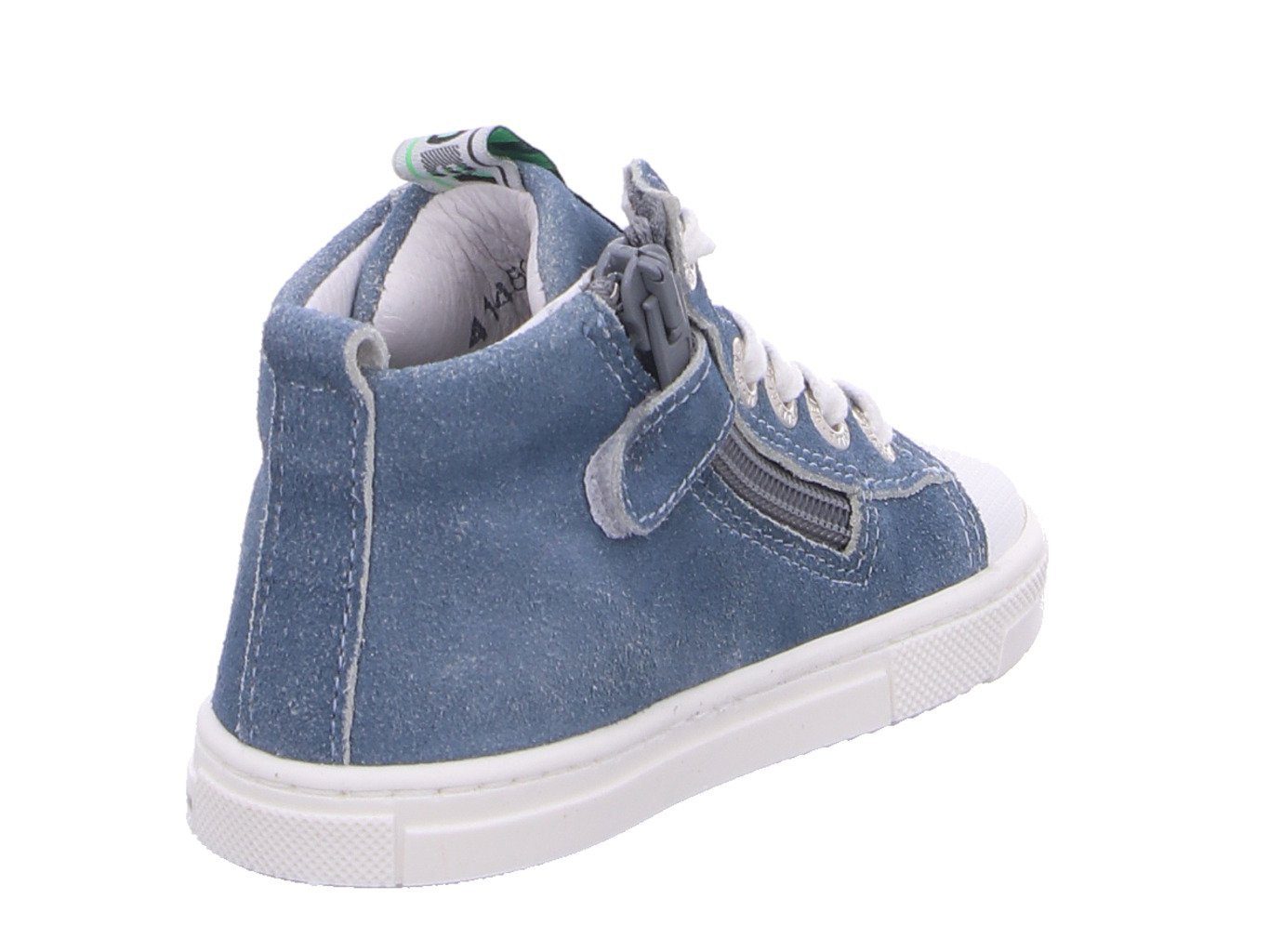 Boys Laces Firststep kombin Lauflernschuh Cut blau develab Mid