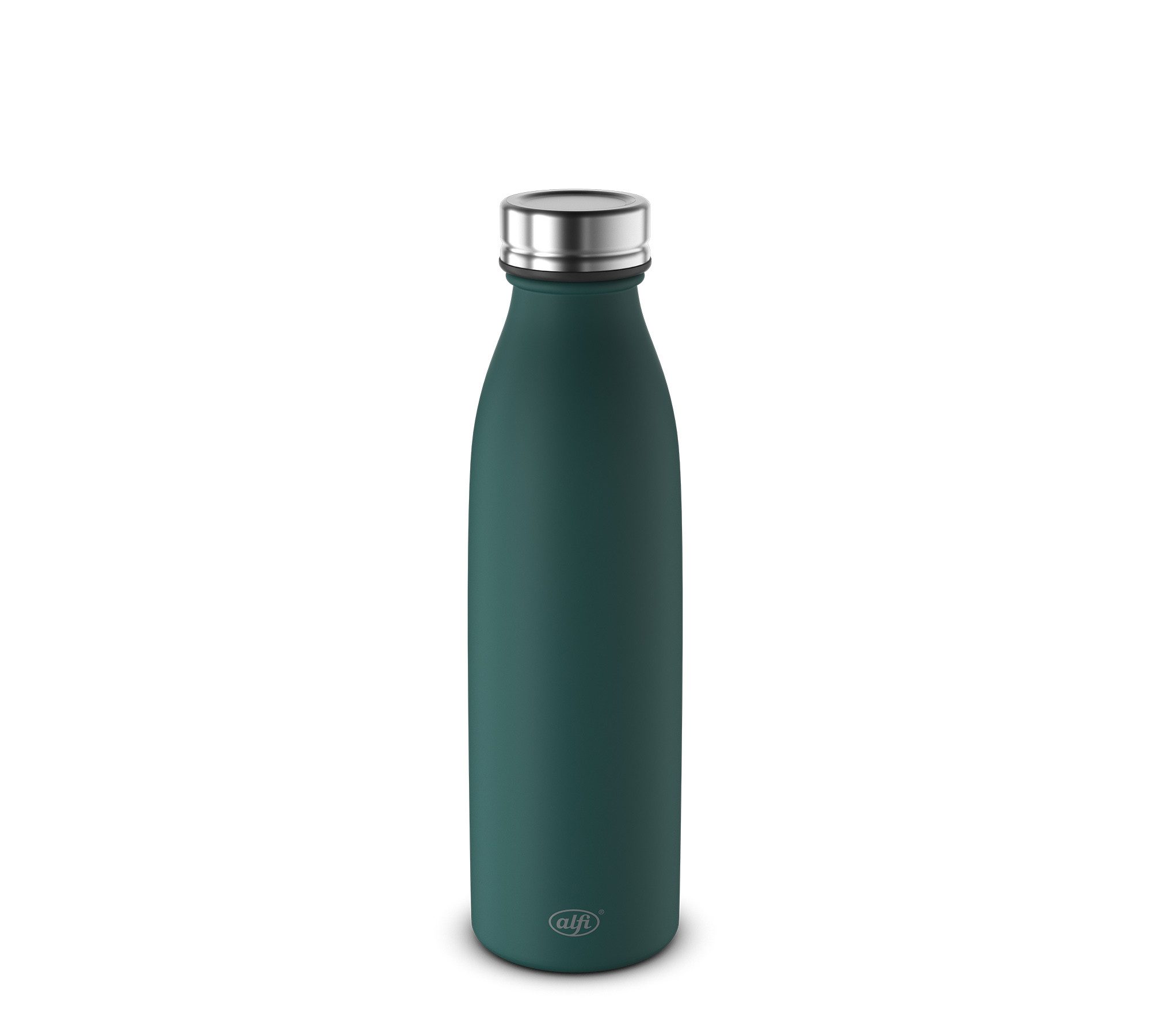 Alfi Isolierflasche PURE BOTTLE, aus doppelwandigem Edelstahl, spülmaschinenfest, 0,50l, 24h kalt, Pulverbeschichtung, absolut dicht bei Kohlensäure