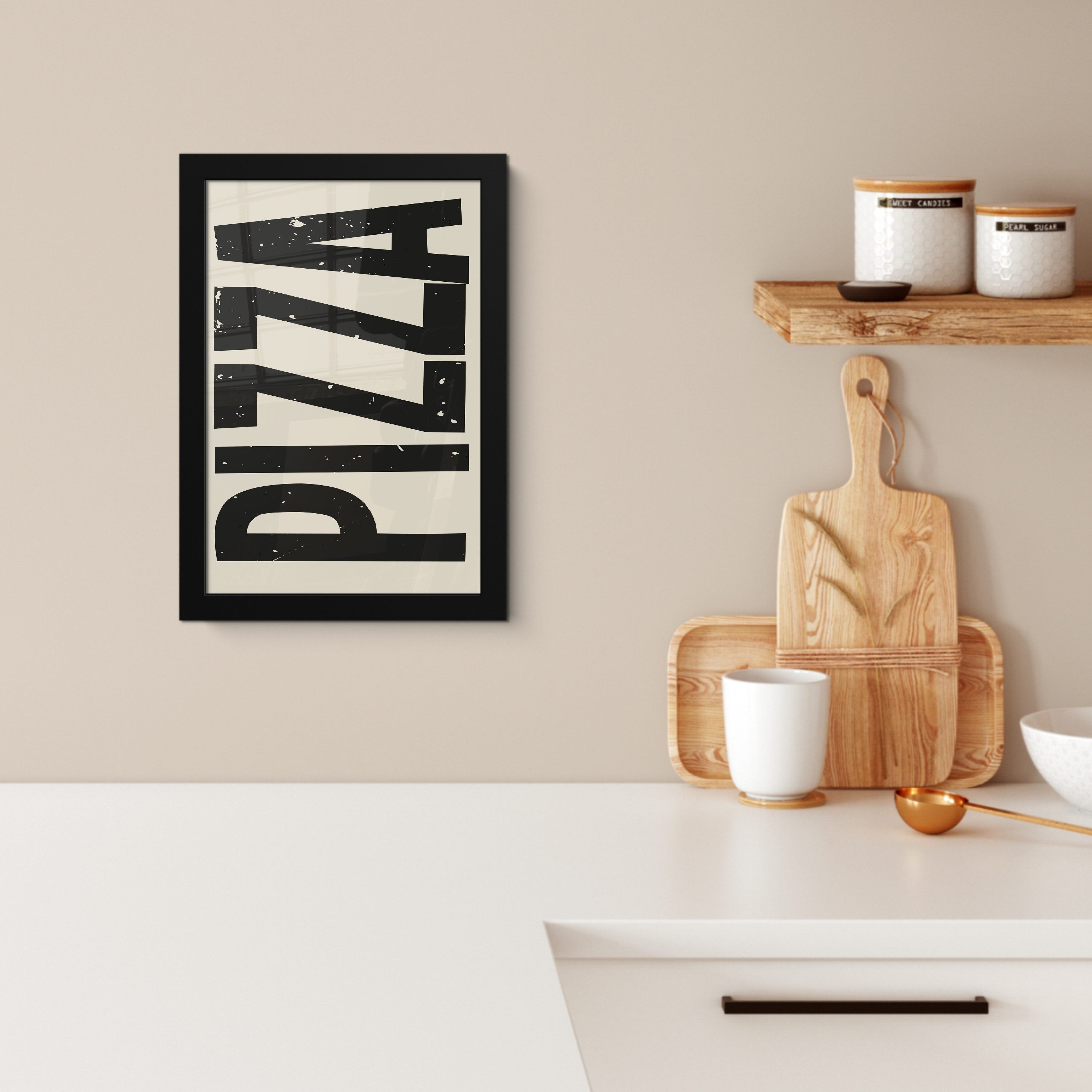 MuchoWow Poster Pizza - Dekoration - günstig online kaufen