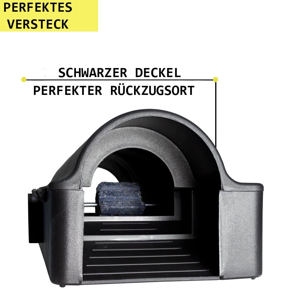 Petigi Lebendfalle 10x Köderbox Köderstation Rohr Mäusebox Rattenbox Falle Nagerstation – Bild 5 von 5