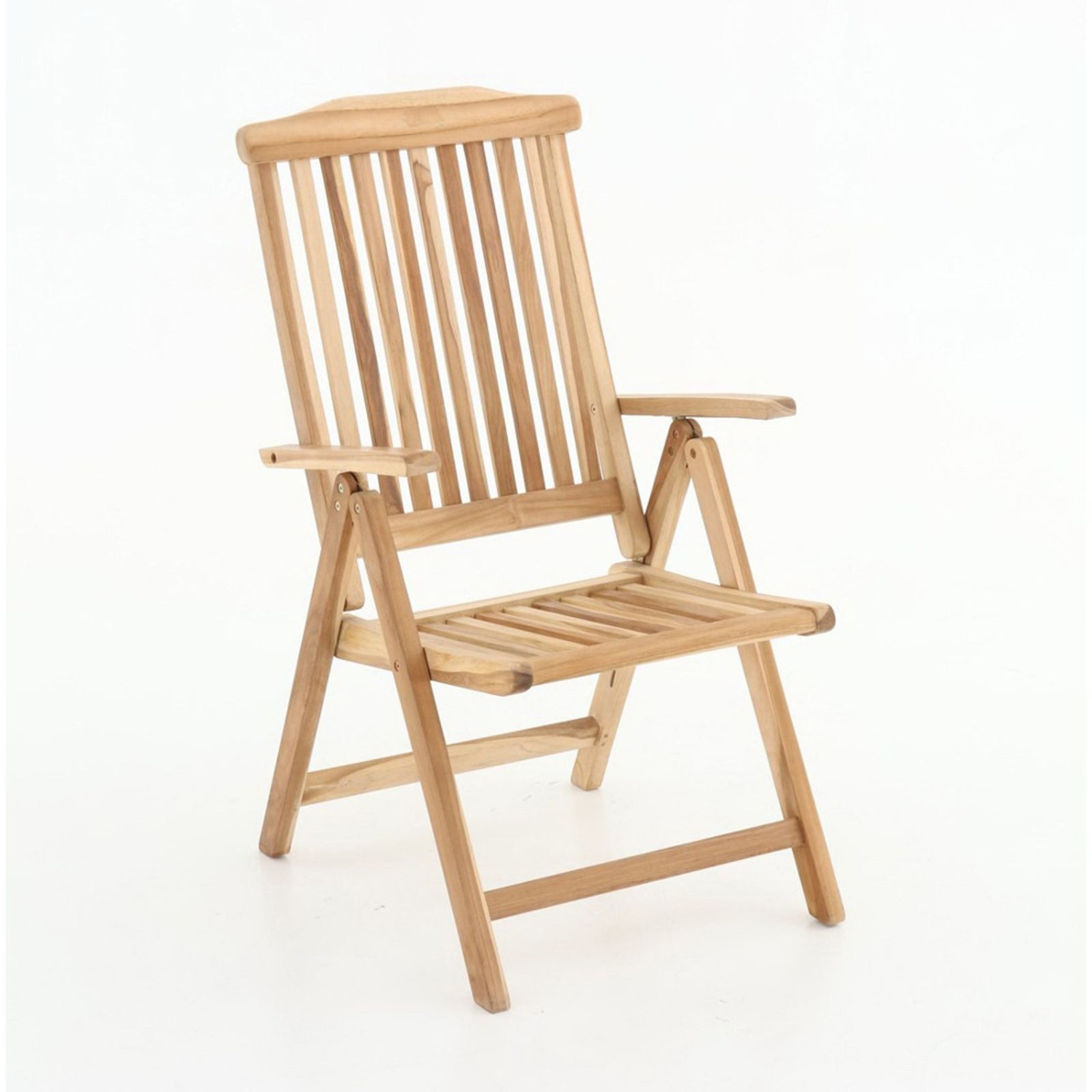 BURI Klappstuhl Teak Klappsessel Klappstuhl Gartenstuhl Gartensessel Campingstuhl