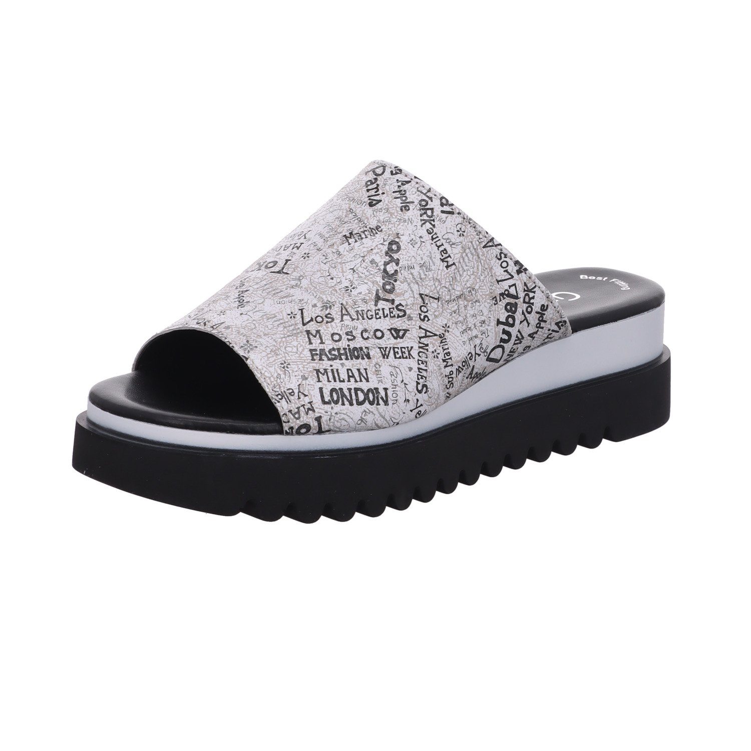 Grau Gabor 39) Pantolette / (light.grey