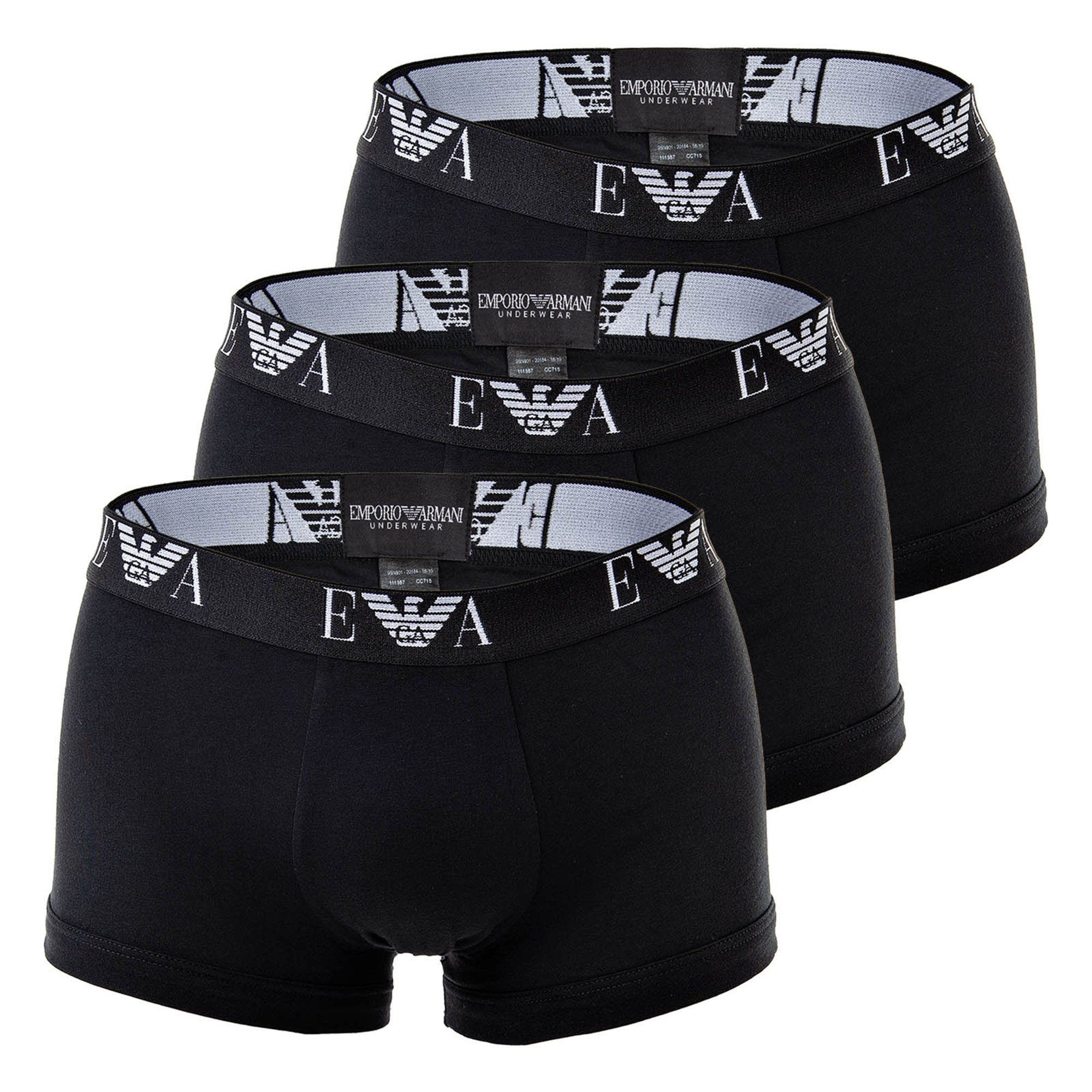Boxer Herren Boxershort 3er Pack Baumwolle