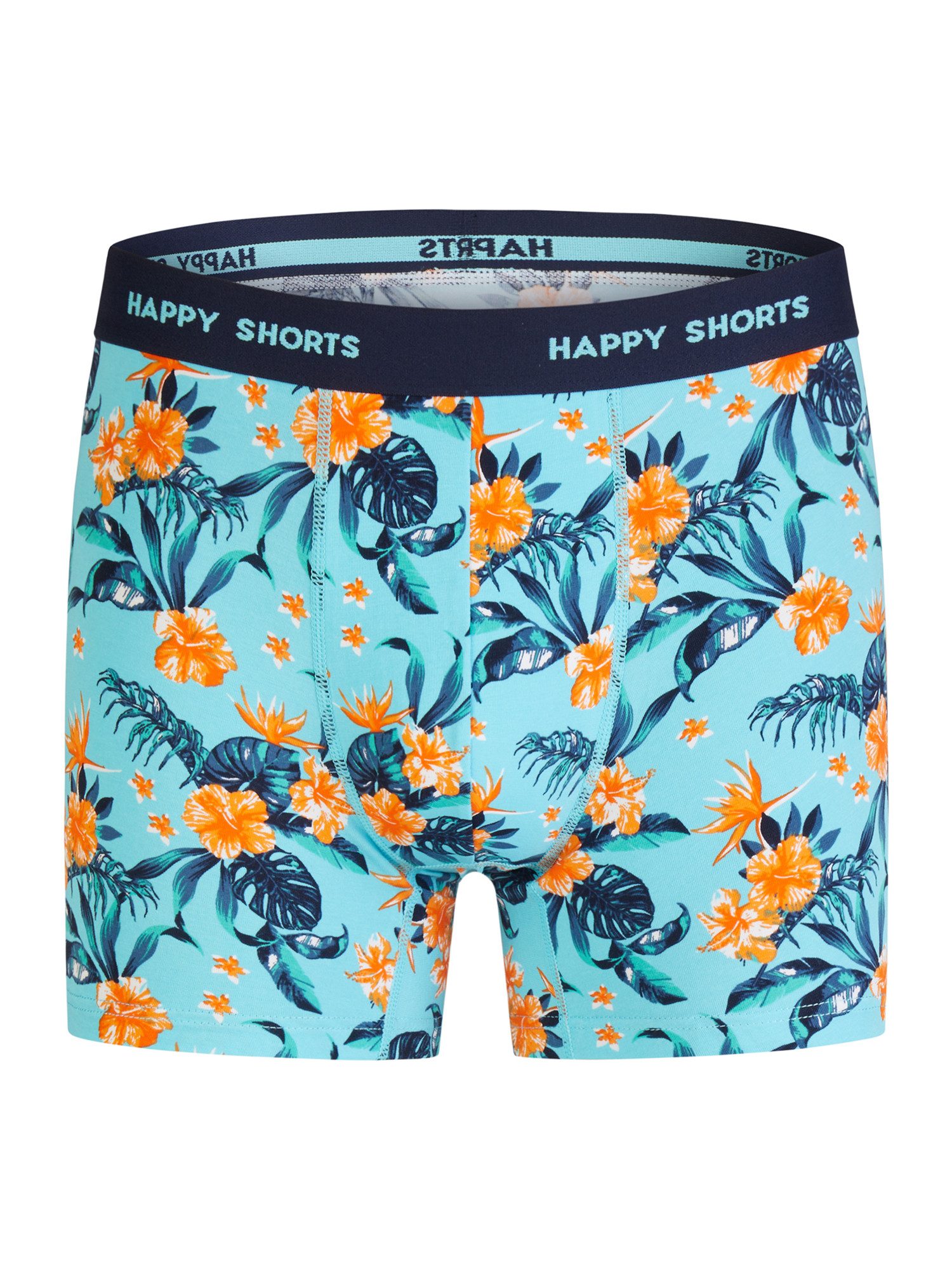 HAPPY SHORTS Retro Boxer Jersey (2-St) Boxershorts Trunks Männer günstig online kaufen