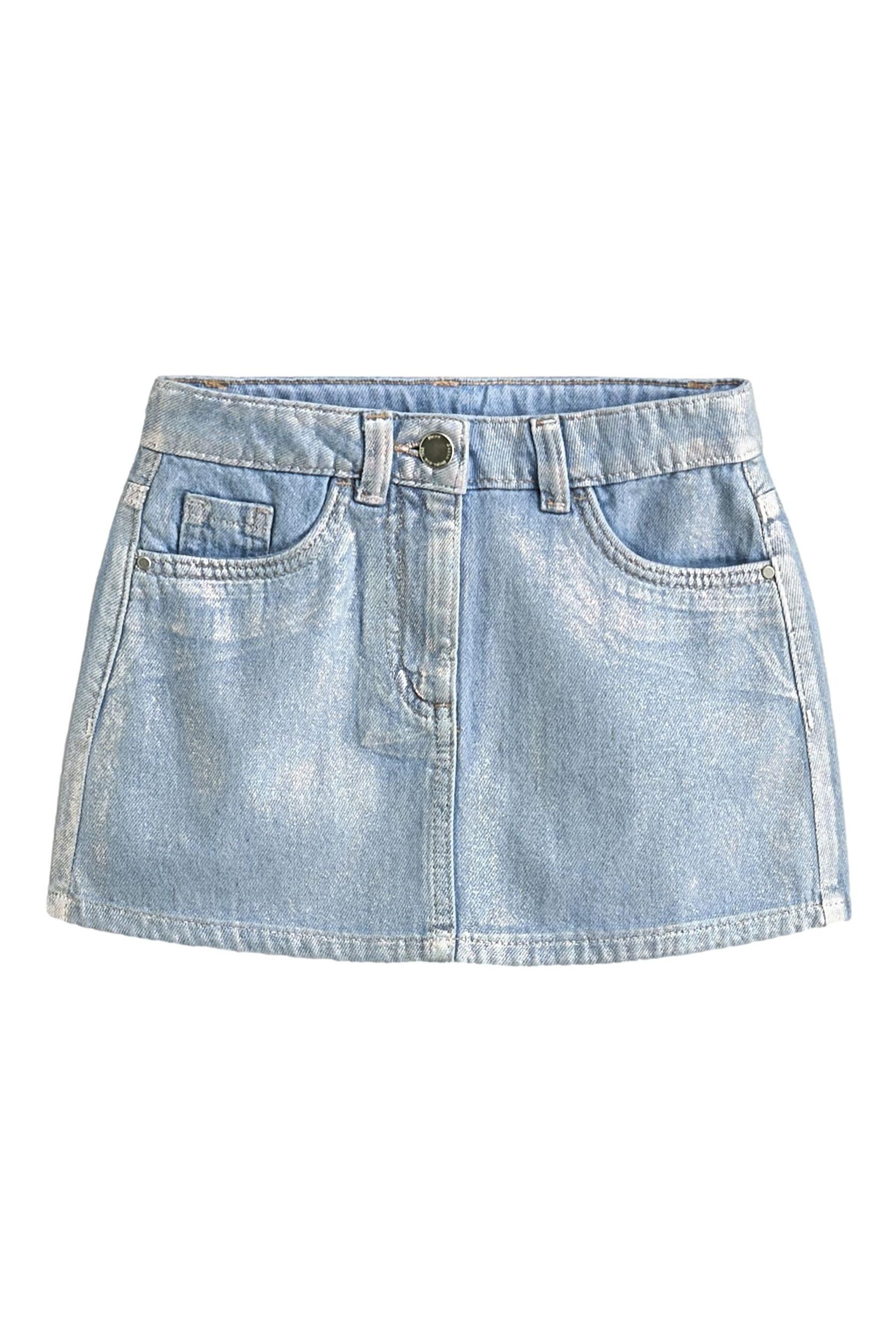 Next Jeansrock Rock mit Folie aus günstig online kaufen